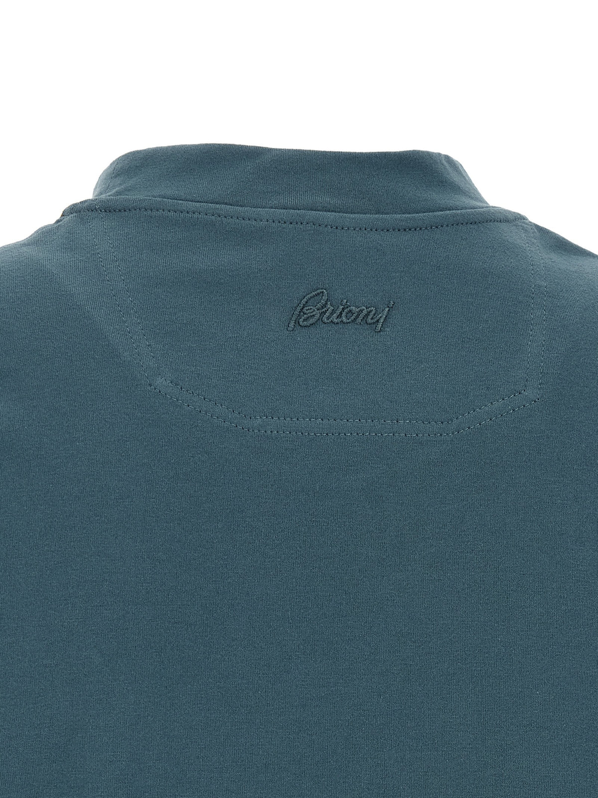 Brioni Men Logo Embroidery T-Shirt BRIONI