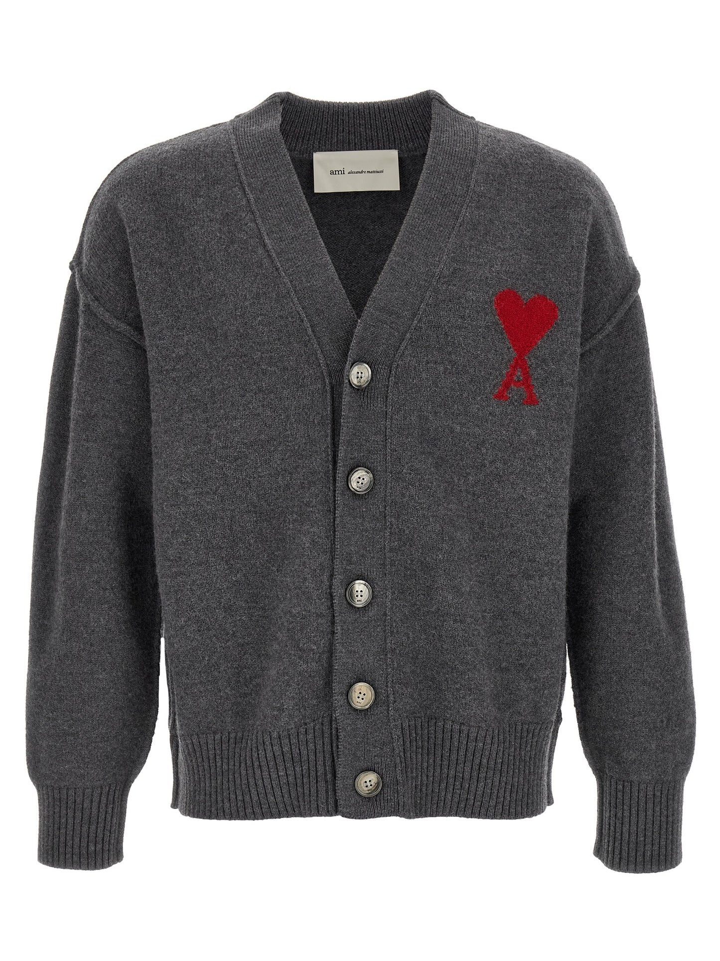 Ami Paris Men 'Ami De Coeur' Cardigan AMI PARIS