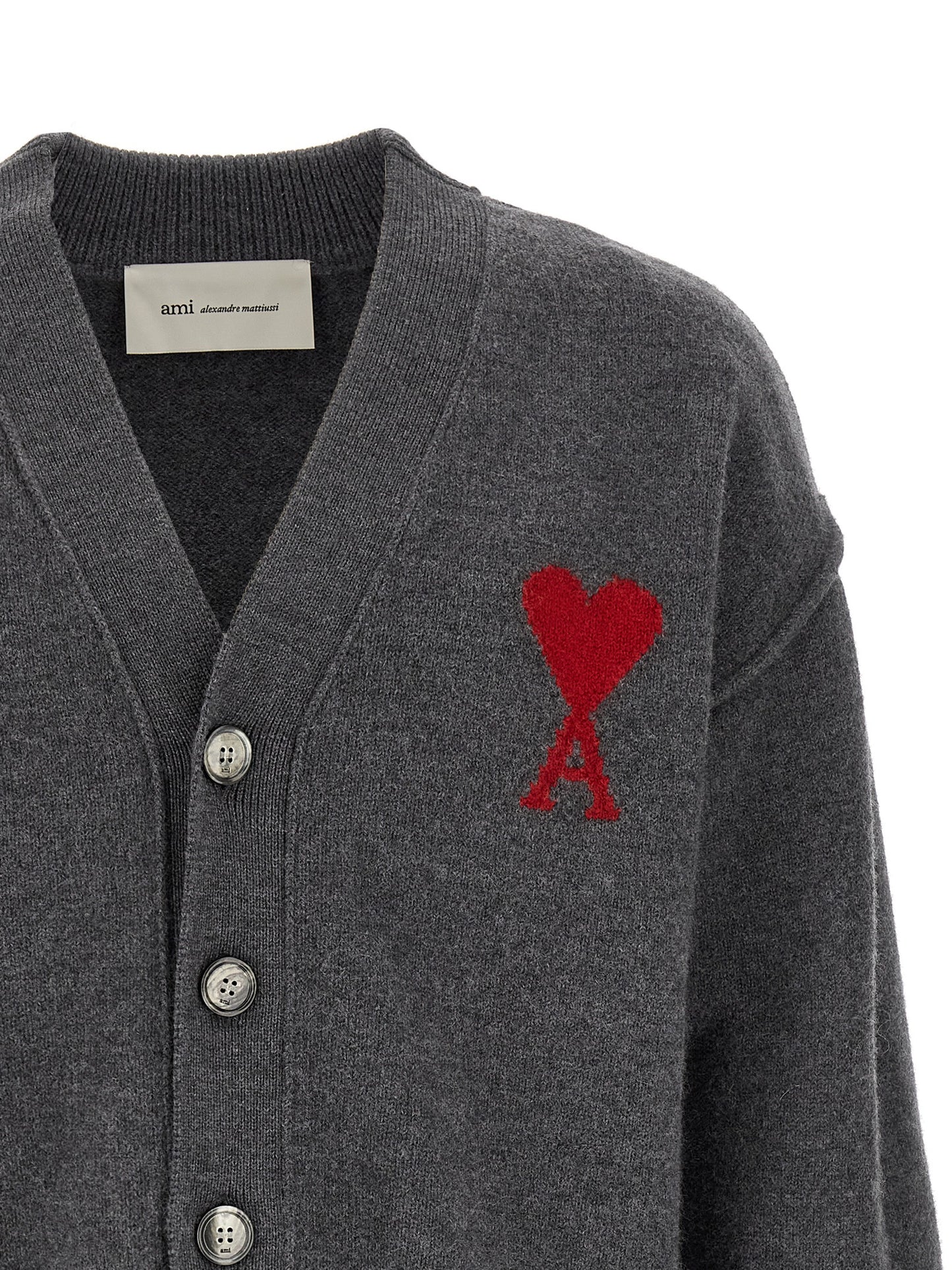 Ami Paris Men 'Ami De Coeur' Cardigan AMI PARIS