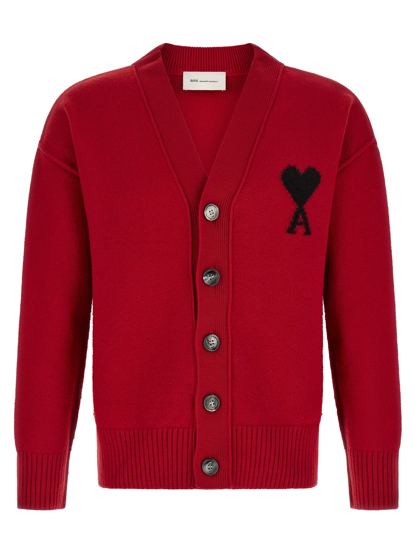 Ami Paris Men 'Ami De Coeur' Cardigan AMI PARIS