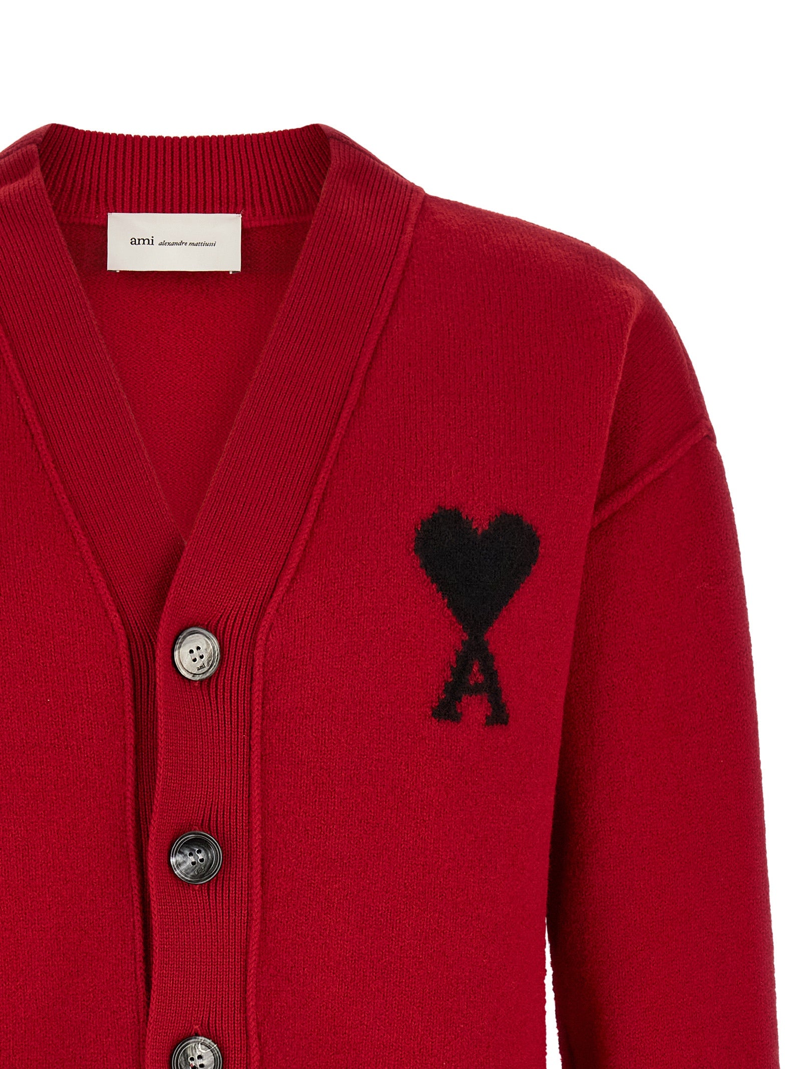 Ami Paris Men 'Ami De Coeur' Cardigan AMI PARIS