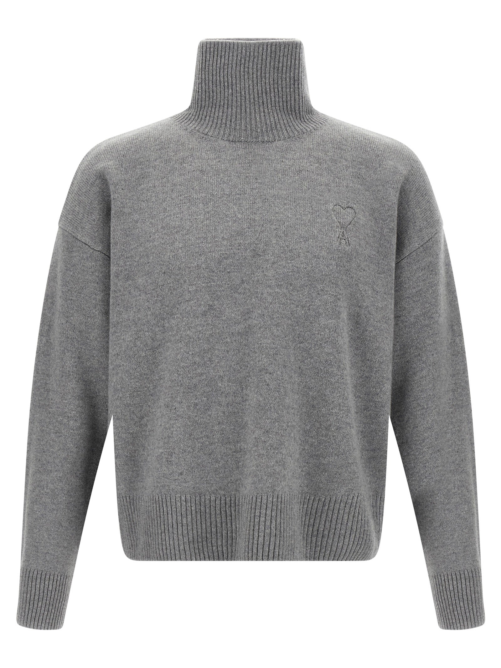Ami Paris Men Puff Logo Sweater AMI PARIS
