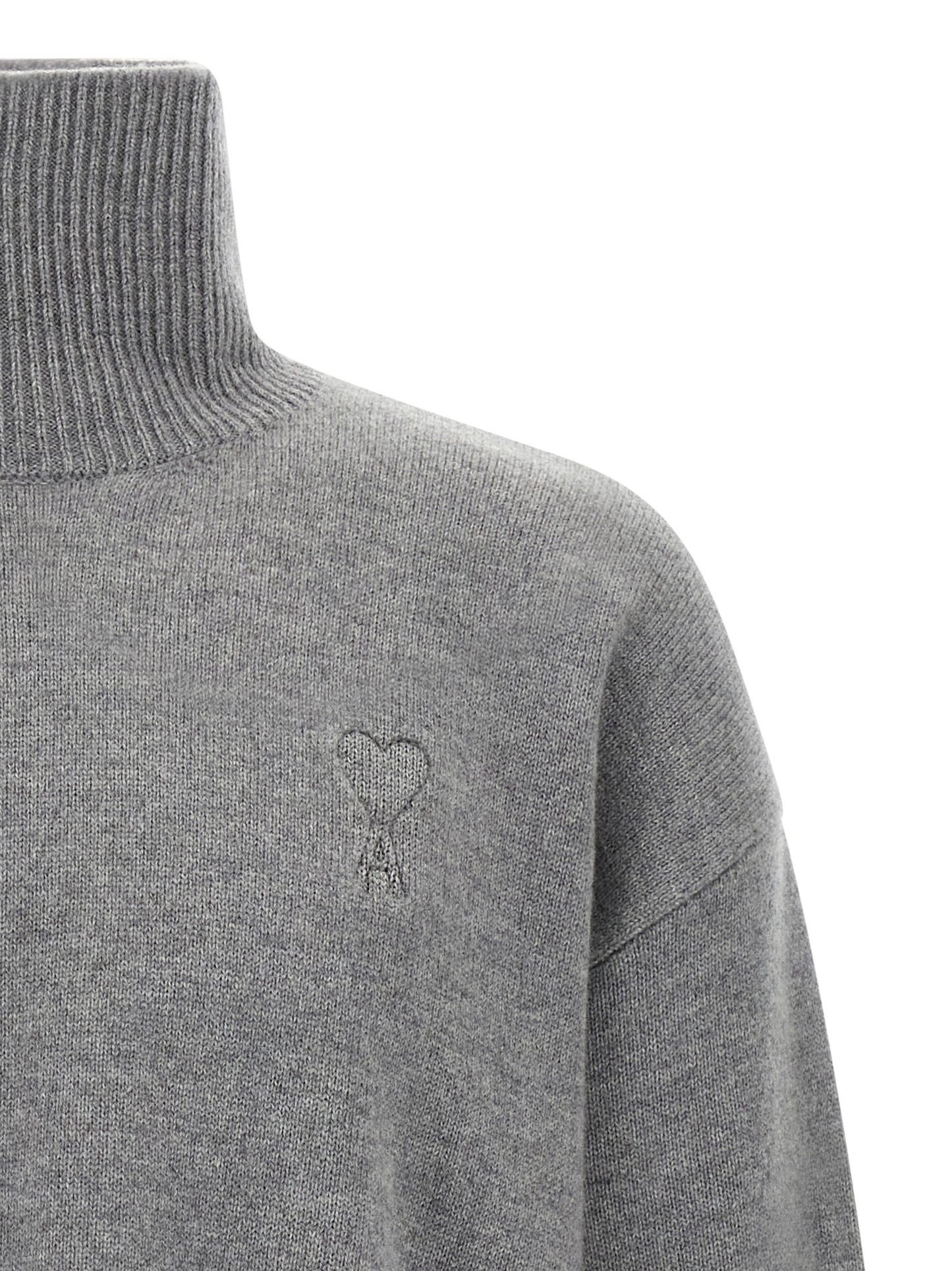 Ami Paris Men Puff Logo Sweater AMI PARIS