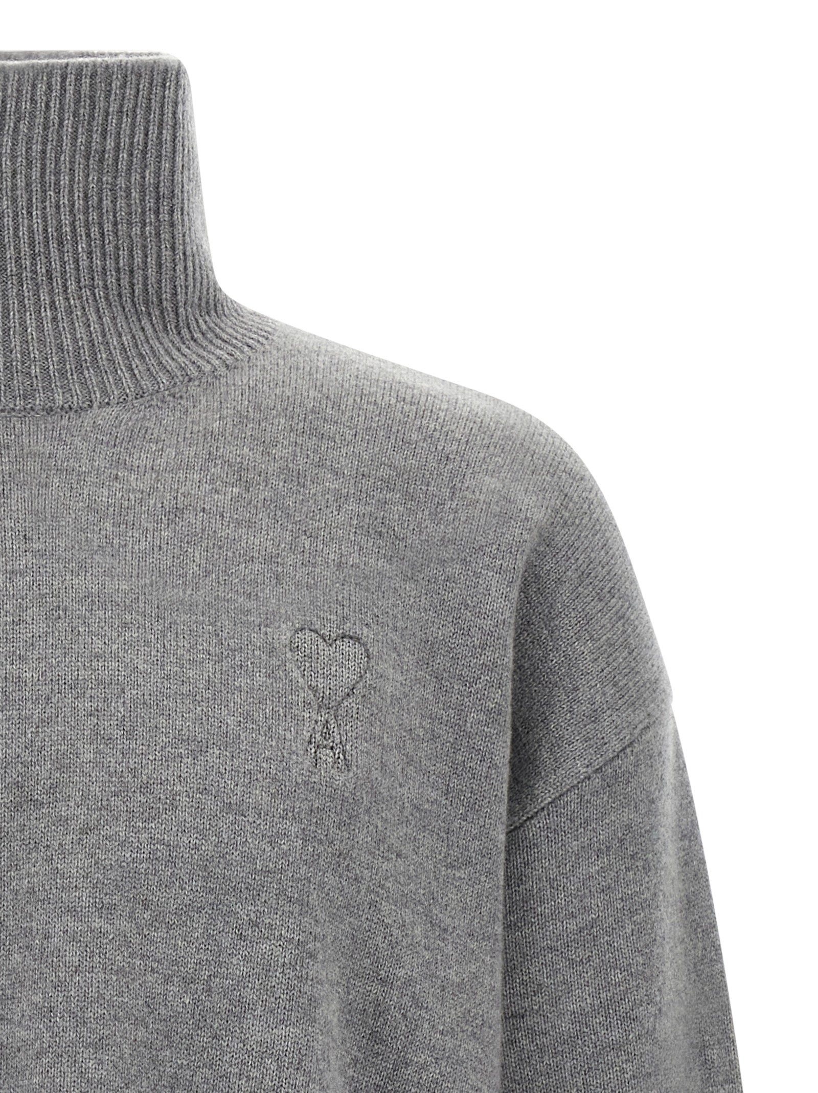 Ami Paris Men Puff Logo Sweater AMI PARIS