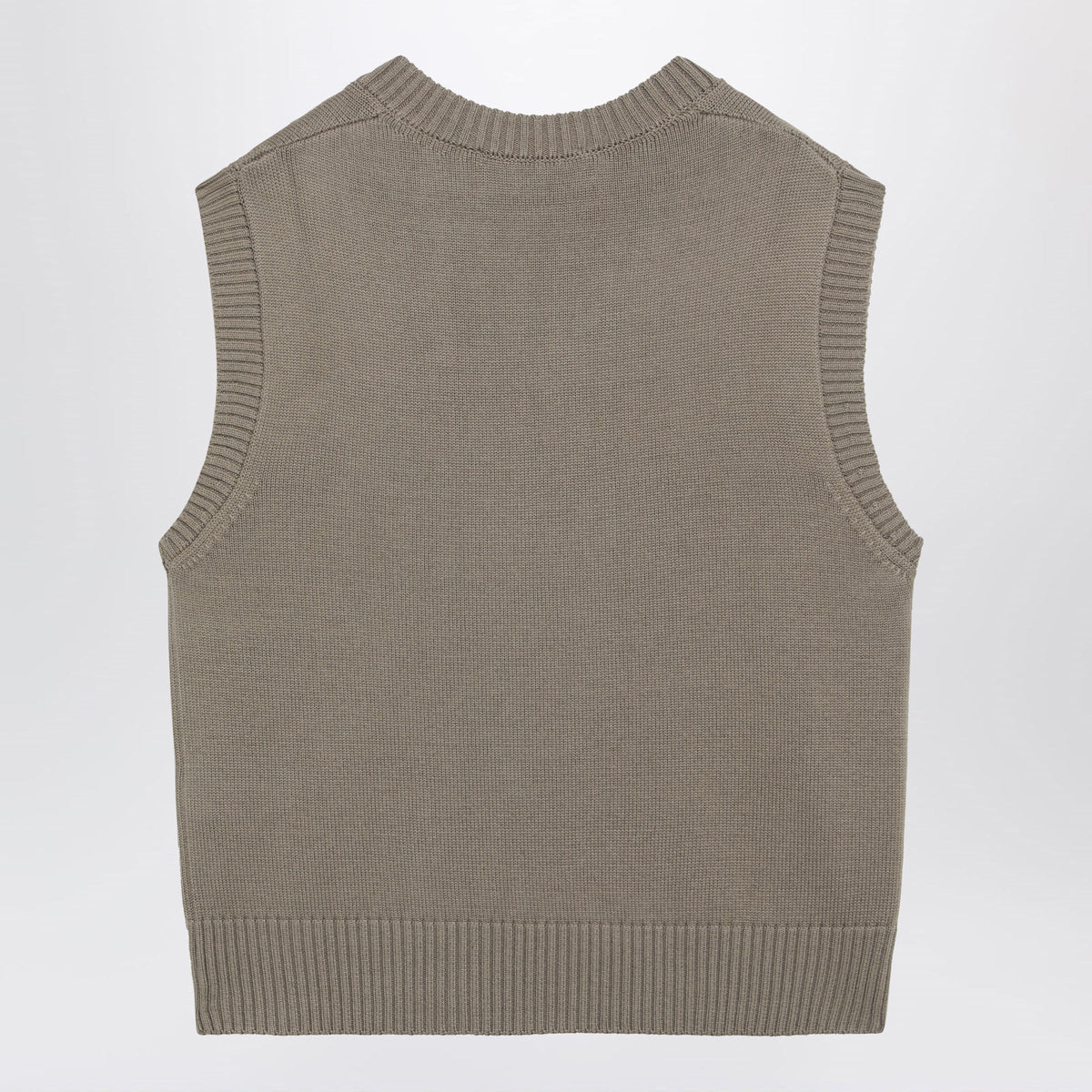 Ami Paris Ami De Coeur Vest In Beige / Ecru Men AMI PARIS