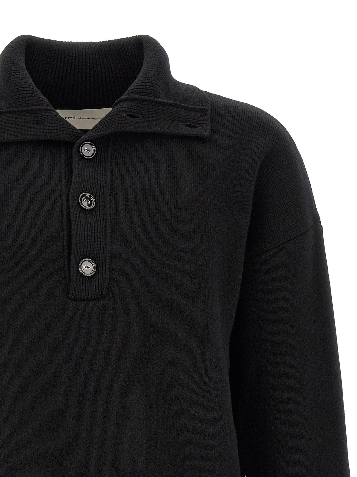 Ami Paris Men 'Ami De Cœur' Patch Sweater AMI PARIS