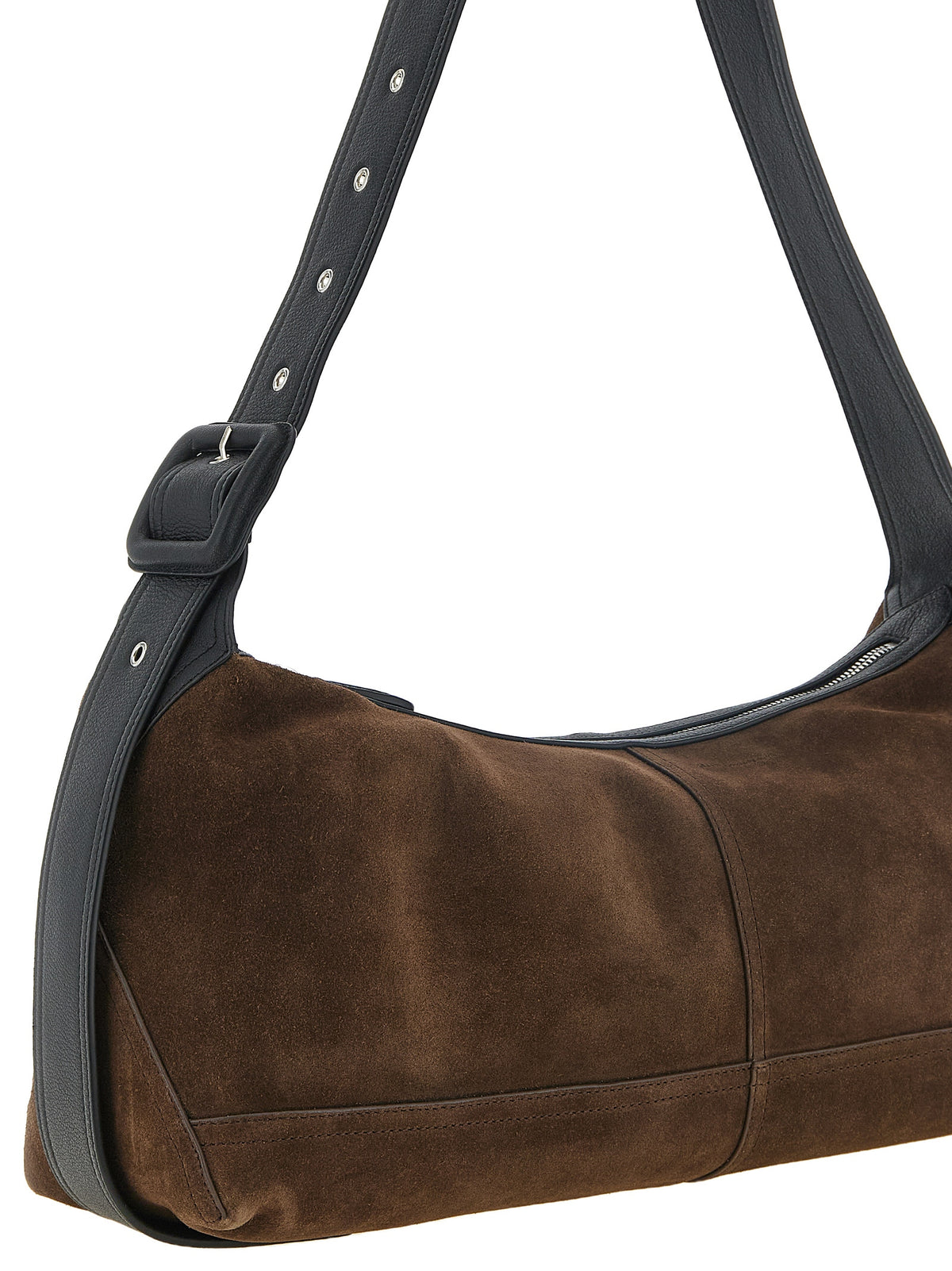 Ami Paris Women Small Brown 'Etienne' Crossbody Bag AMI PARIS