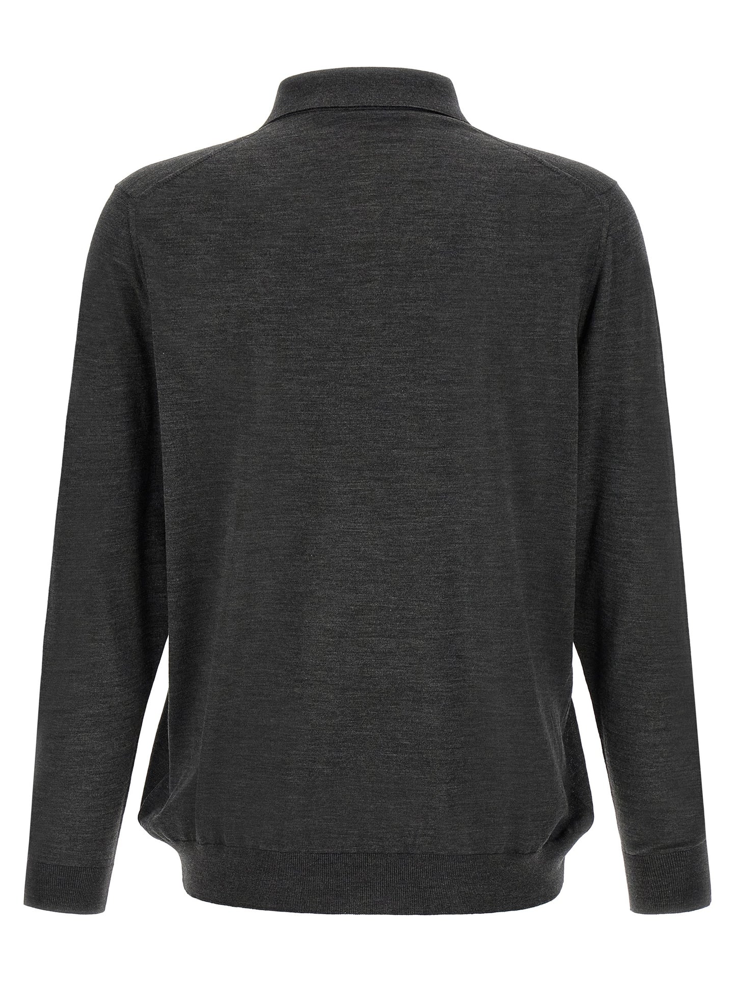 Kiton Men Wool Polo Shirt 14 Microns KITON