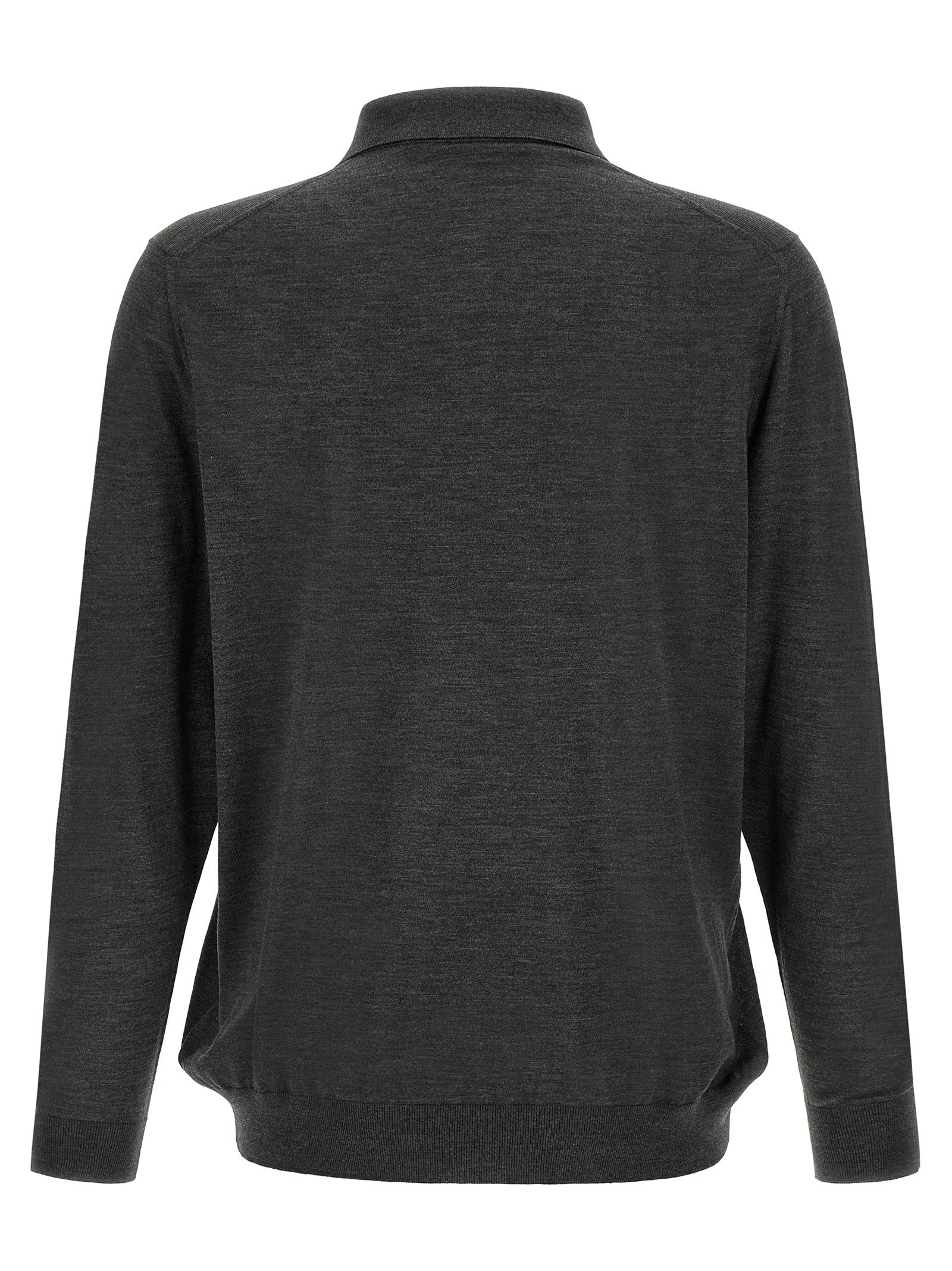 Kiton Men Wool Polo Shirt 14 Microns KITON