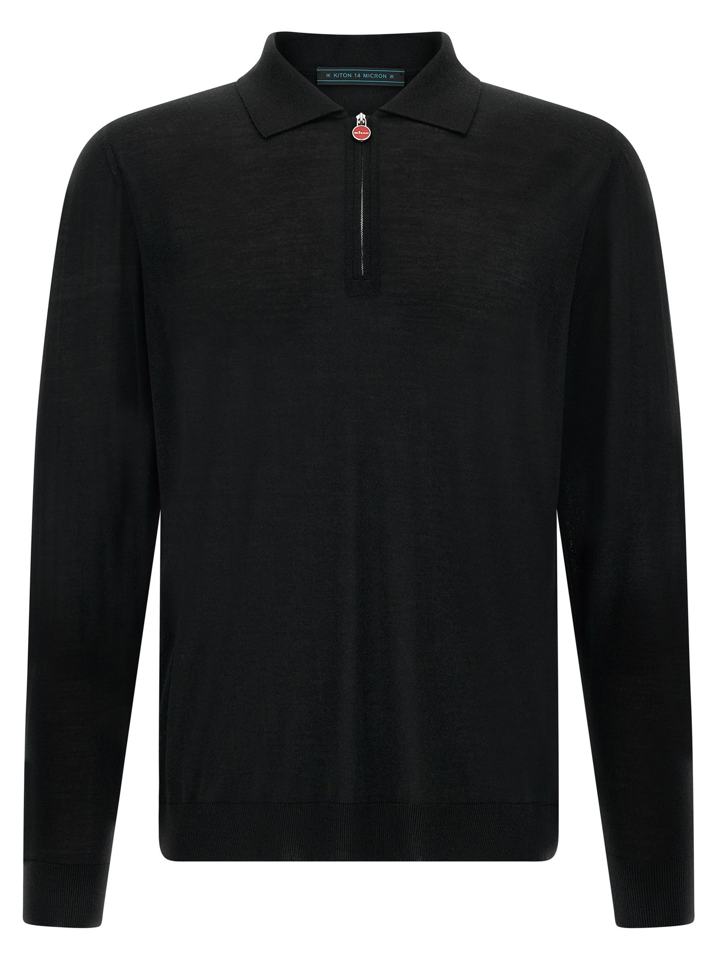 Kiton Men Wool Polo Shirt 14 Microns KITON