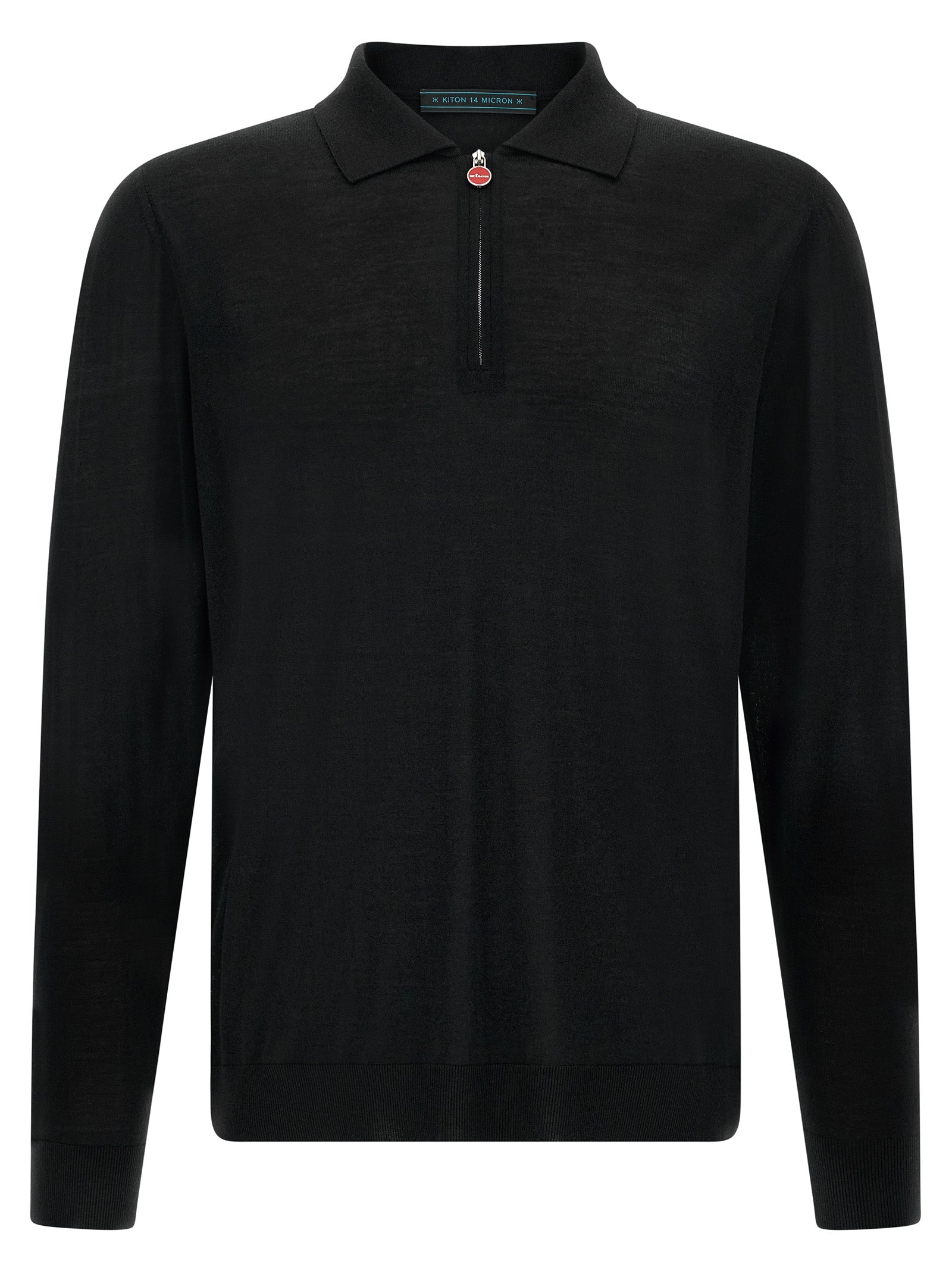 Kiton Men Wool Polo Shirt 14 Microns KITON