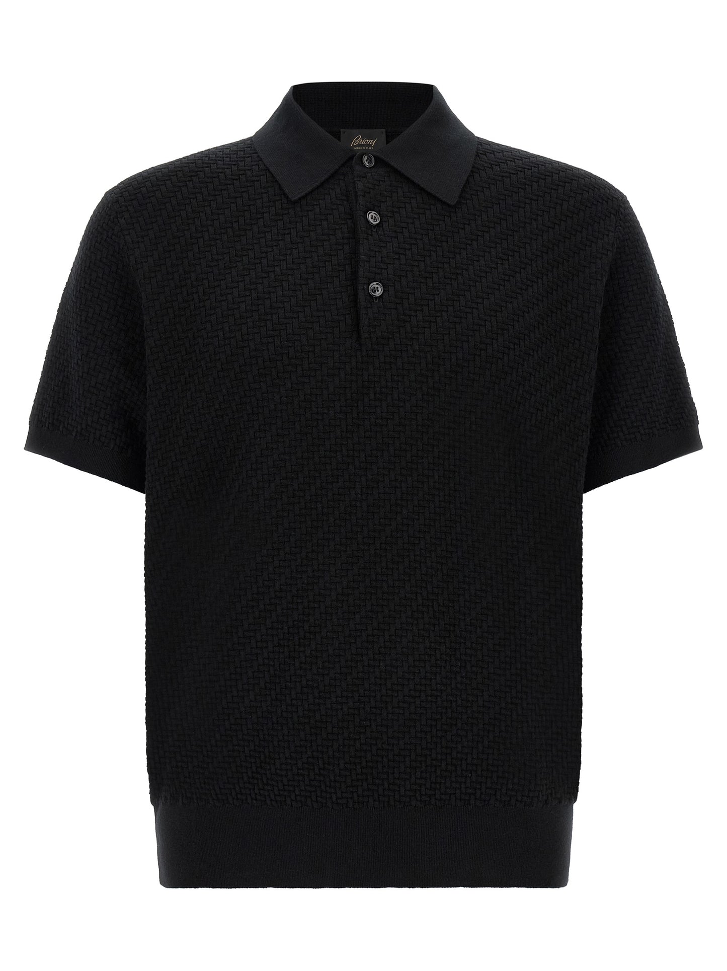 Brioni Men 'Trama' Weaving Polo BRIONI