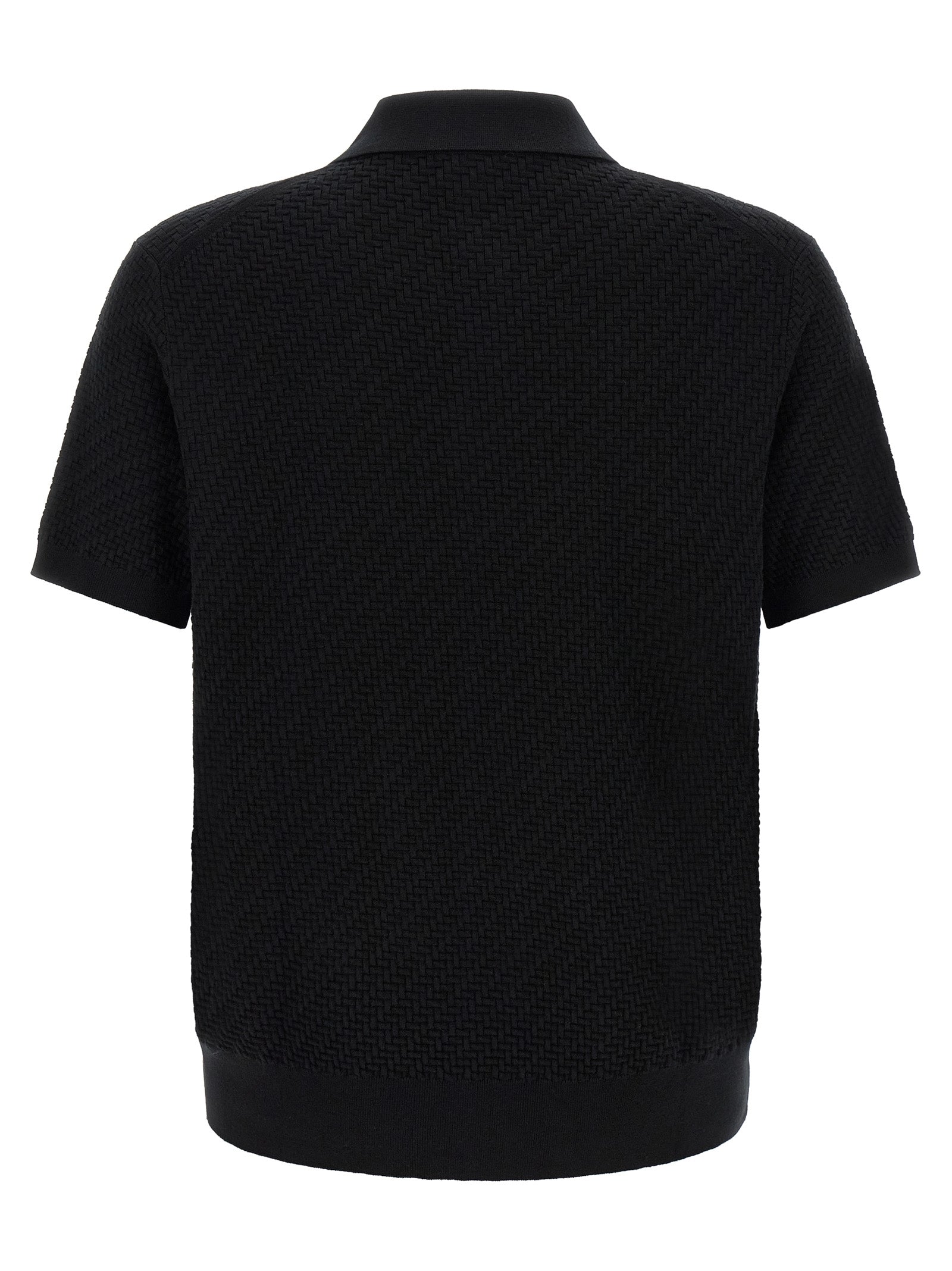 Brioni Men 'Trama' Weaving Polo BRIONI