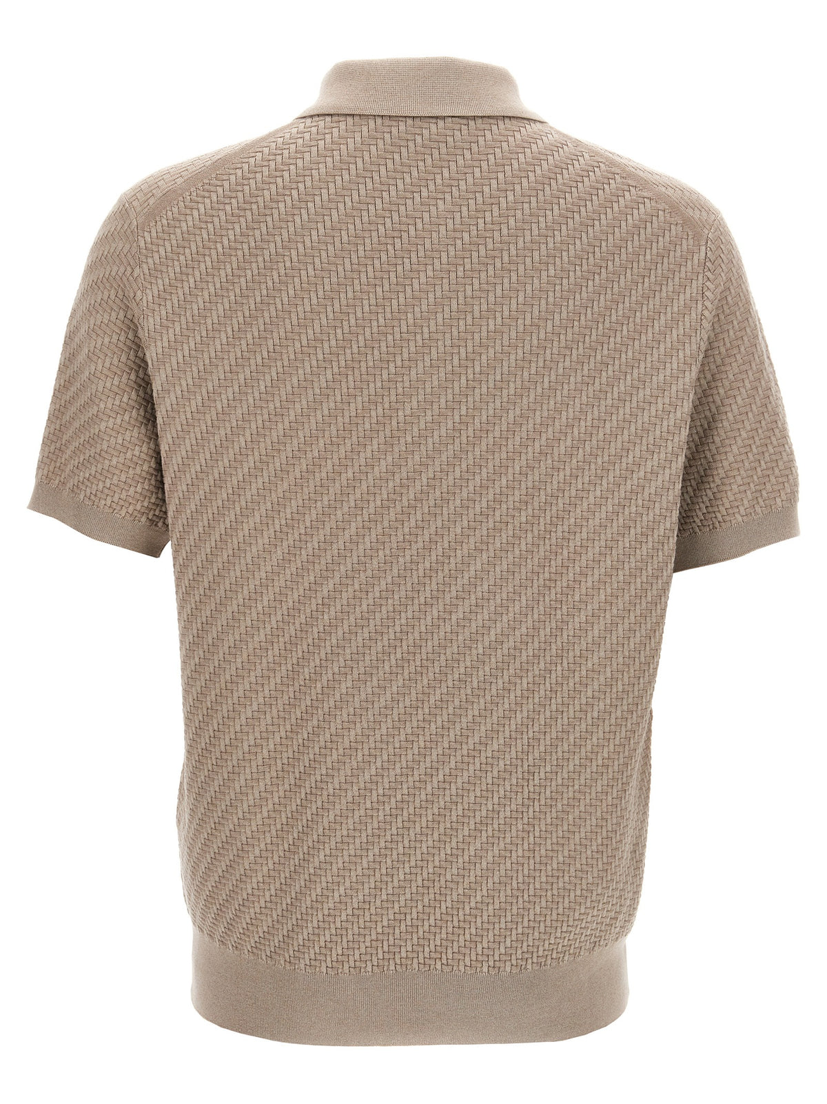 Brioni Men Knitted Polo Shirt BRIONI