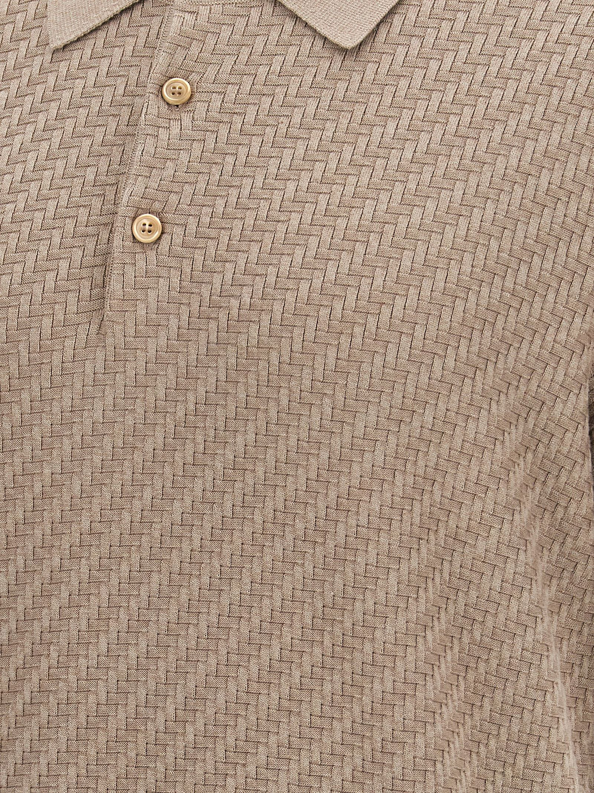 Brioni Men Knitted Polo Shirt BRIONI