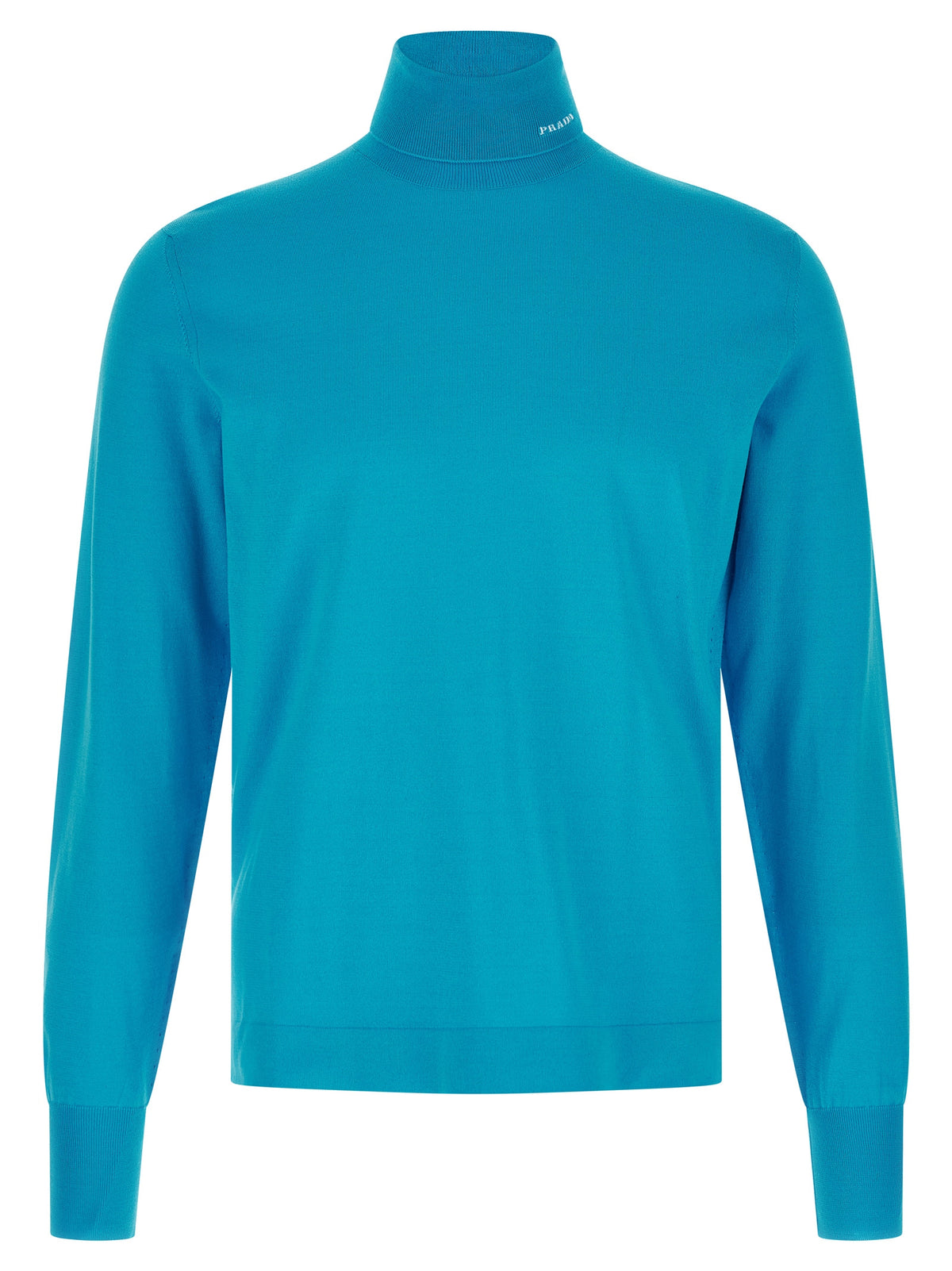 Prada Men Logo Intarsia Turtleneck Sweater PRADA