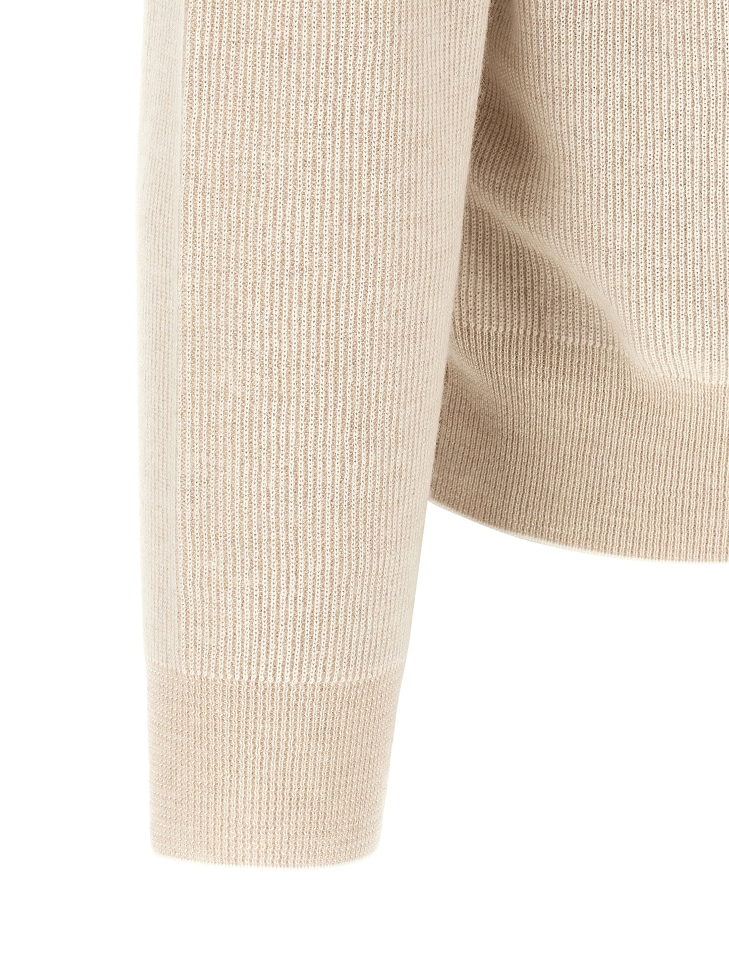 Brioni Men High Neck Sweater With Zip BRIONI