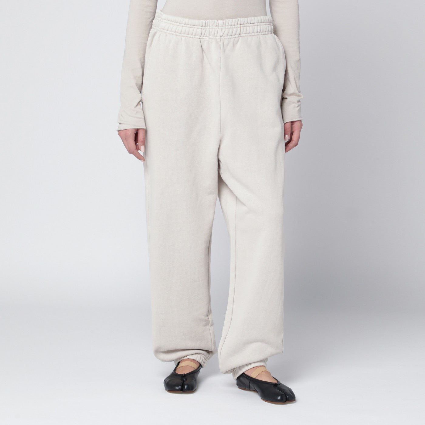Entire Studios White Cotton Joggers Women Entire Studios