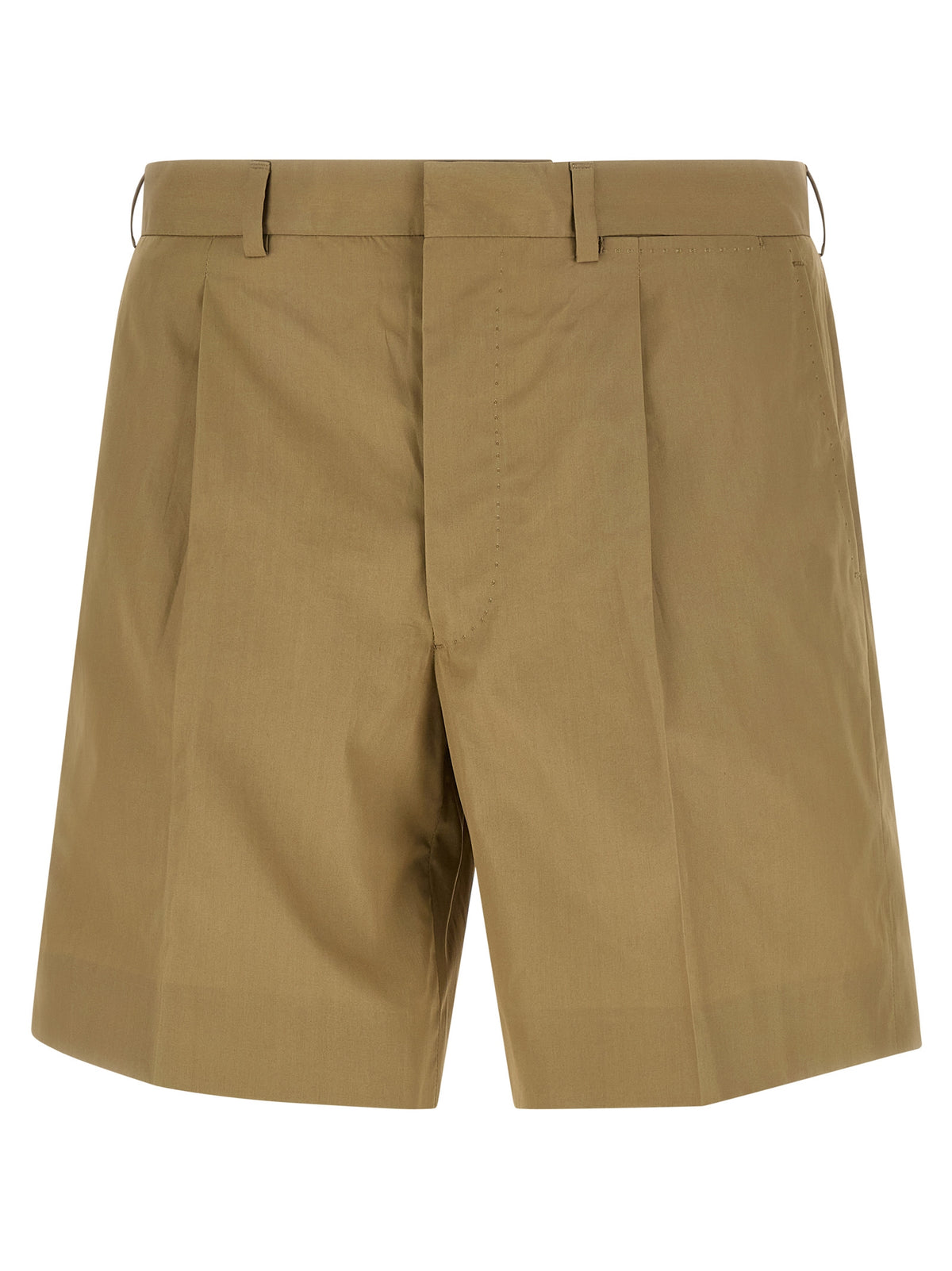 Prada Men Poplin Bermuda Shorts PRADA