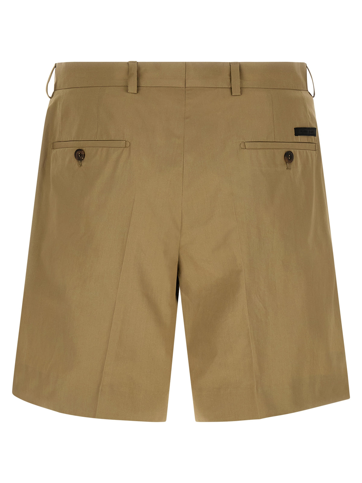 Prada Men Poplin Bermuda Shorts PRADA