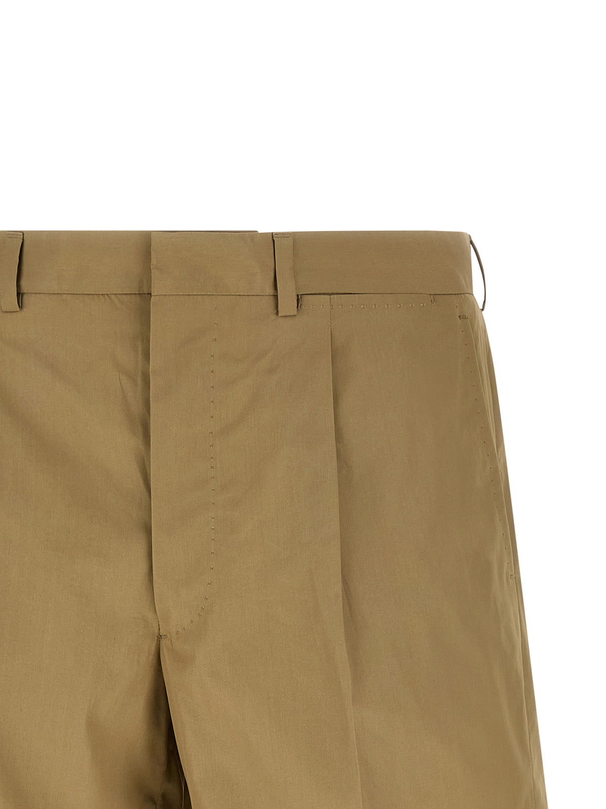 Prada Men Poplin Bermuda Shorts PRADA