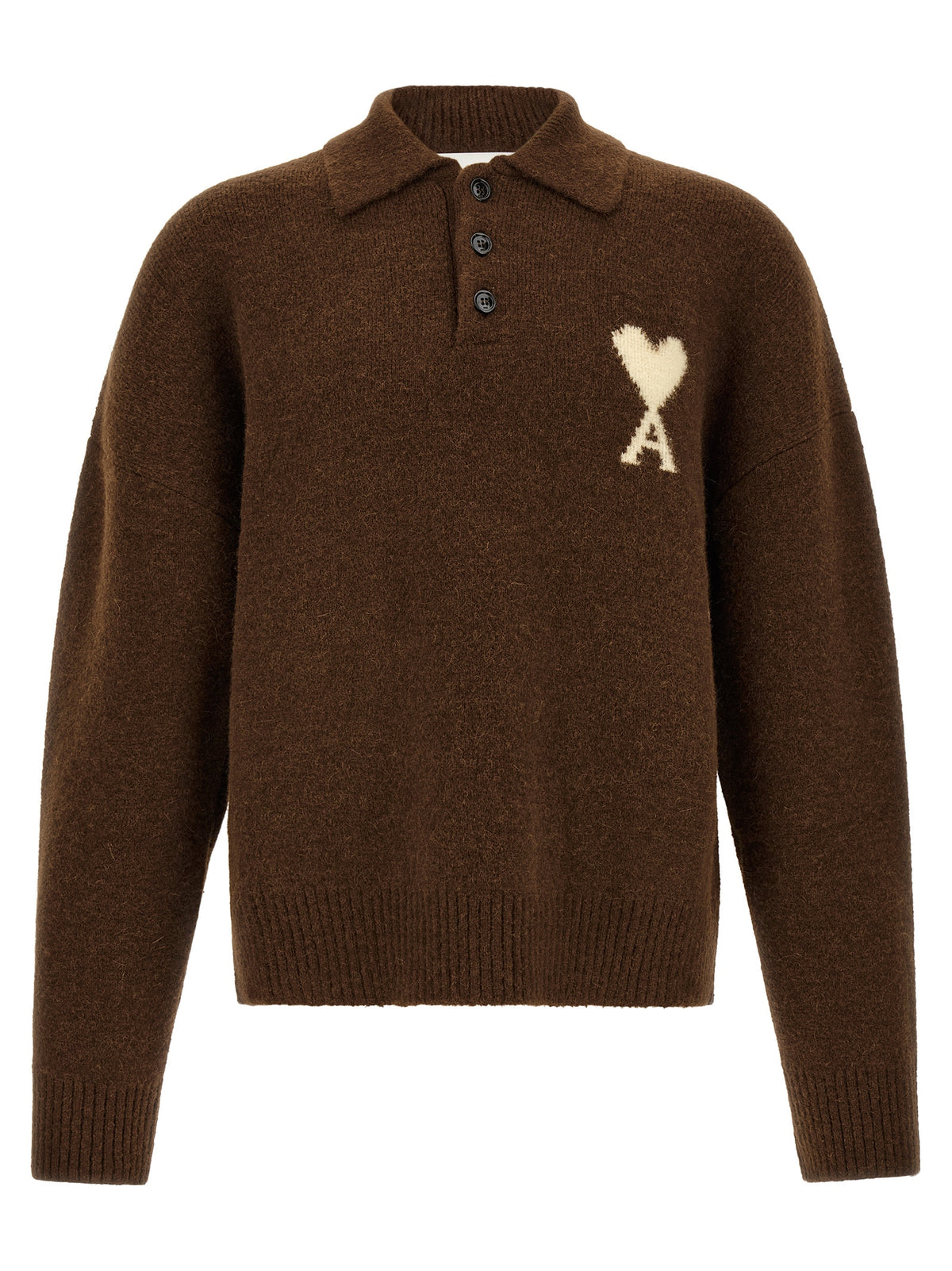 Ami Paris Men 'Ami De Coeur' Polo Shirt AMI PARIS