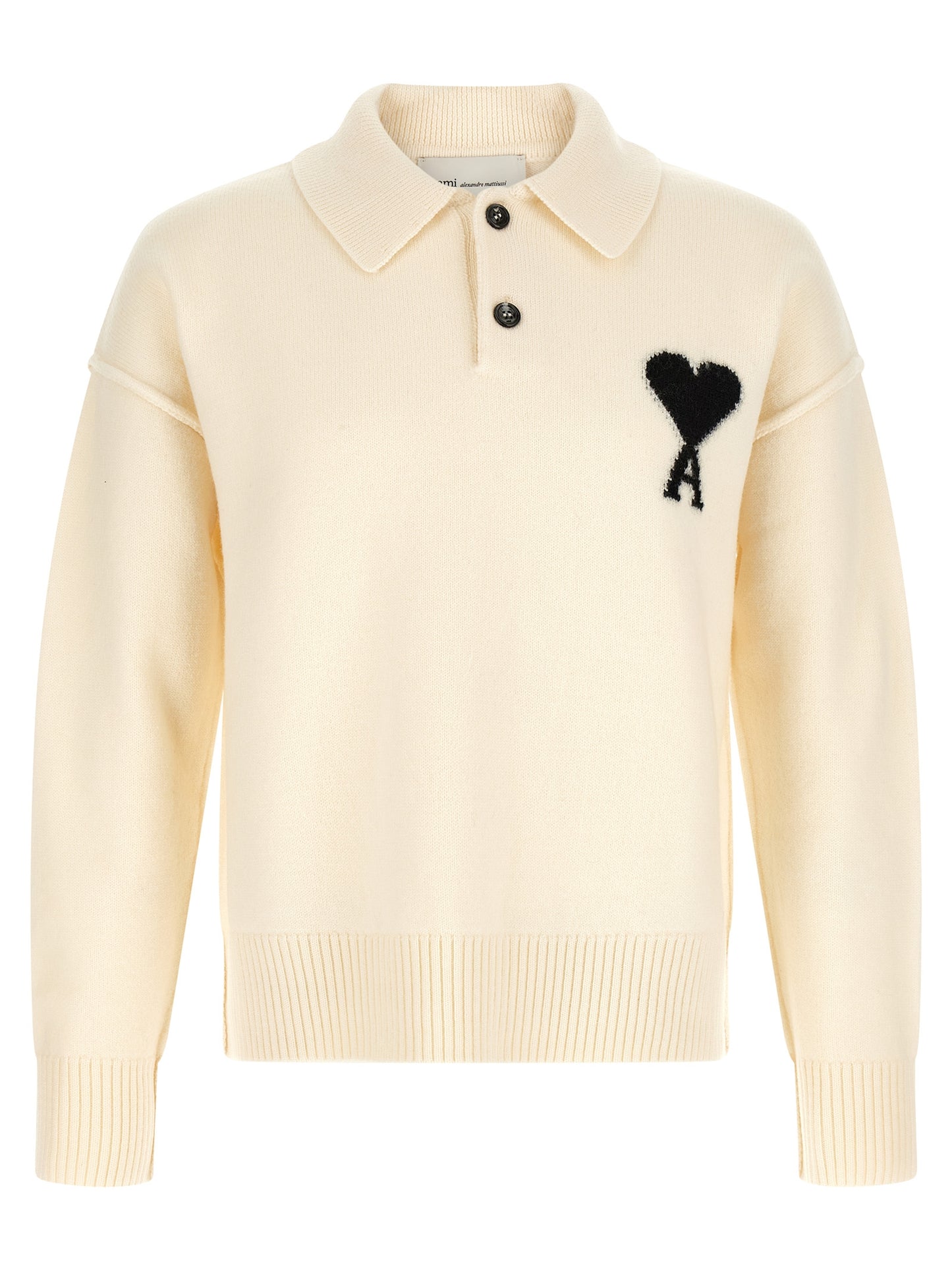 Ami Paris Men 'Ami De Coeur' Polo Shirt AMI PARIS