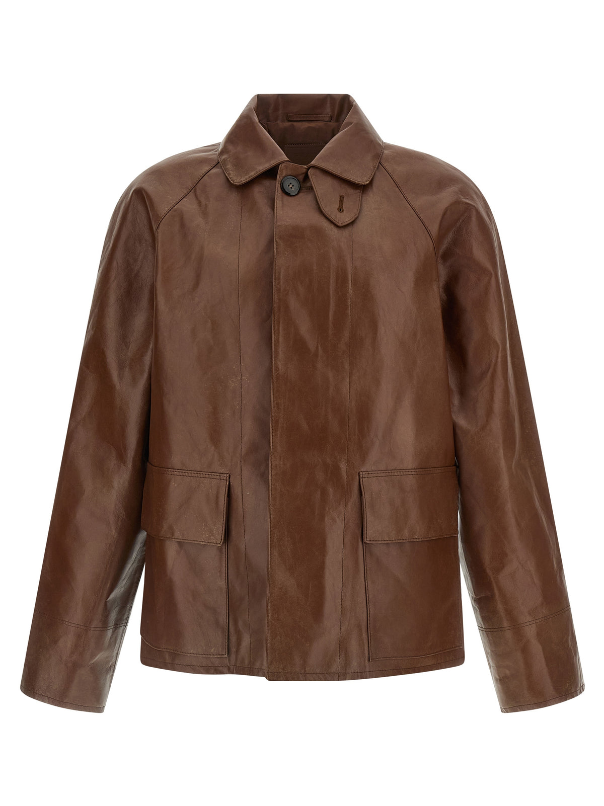 Prada Men Vintage Leather Blouson PRADA