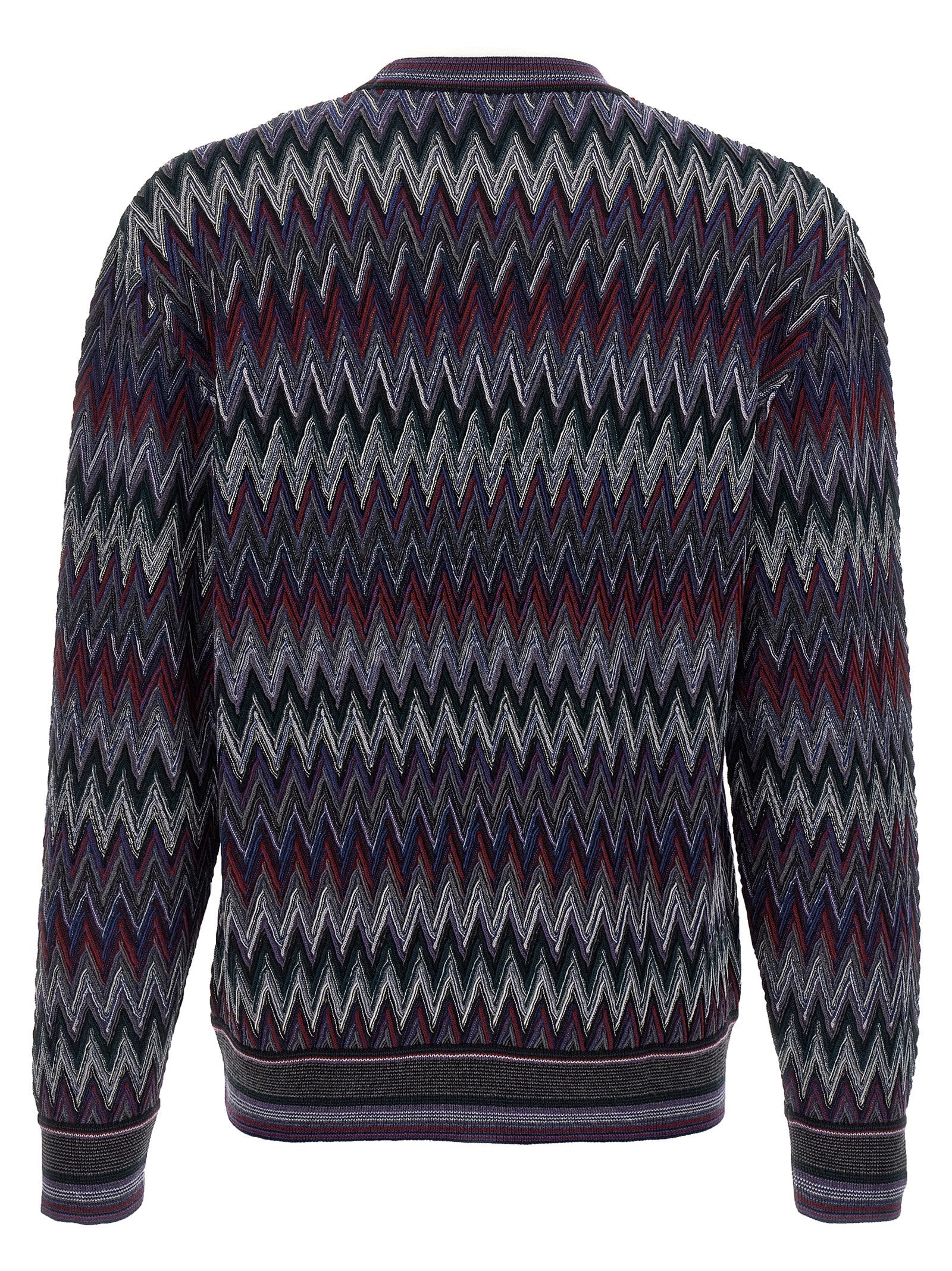 Missoni Men Zigzag Pattern Sweater MISSONI
