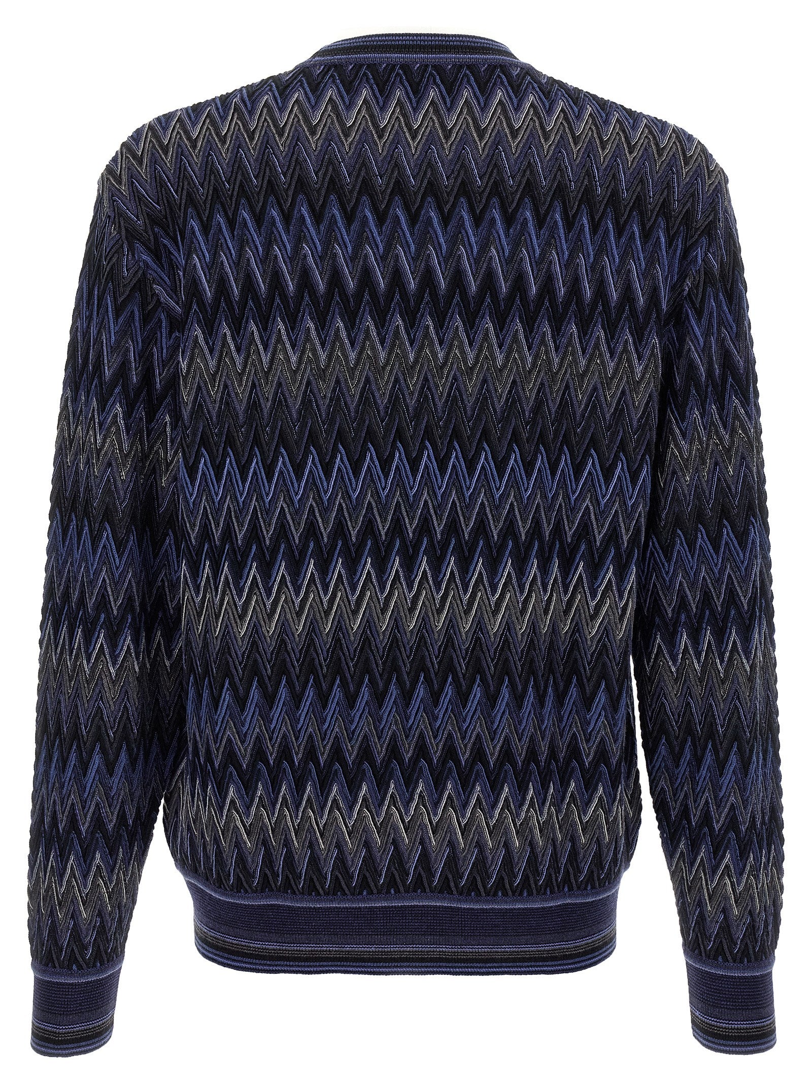 Missoni Men Zigzag Pattern Sweater MISSONI
