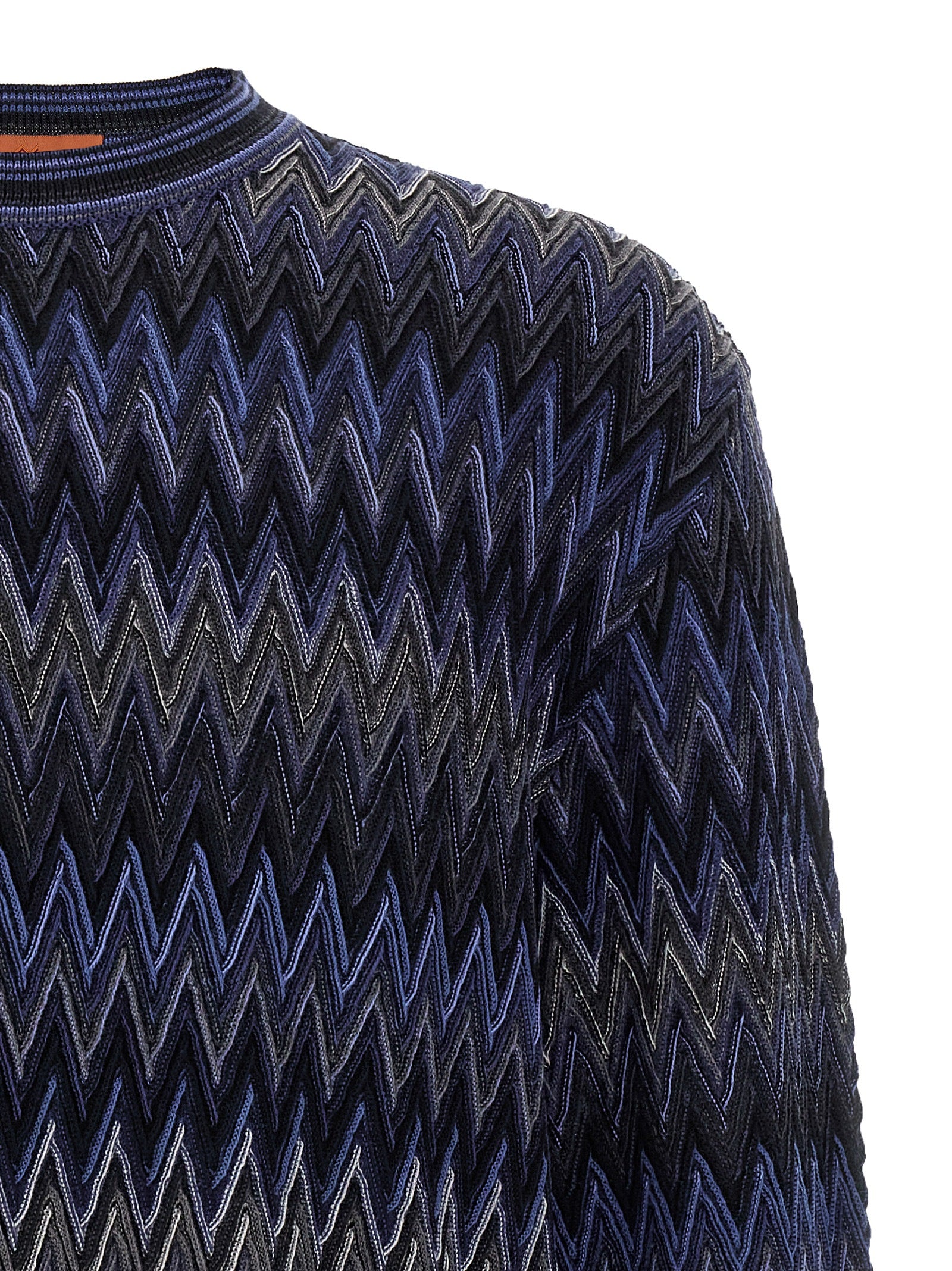 Missoni Men Zigzag Pattern Sweater MISSONI
