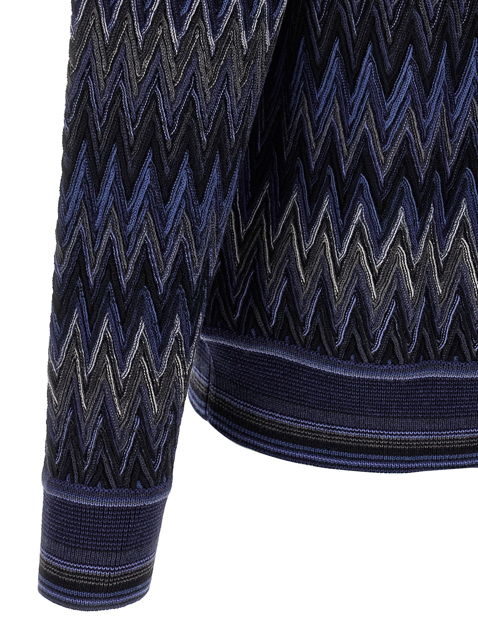 Missoni Men Zigzag Pattern Sweater MISSONI