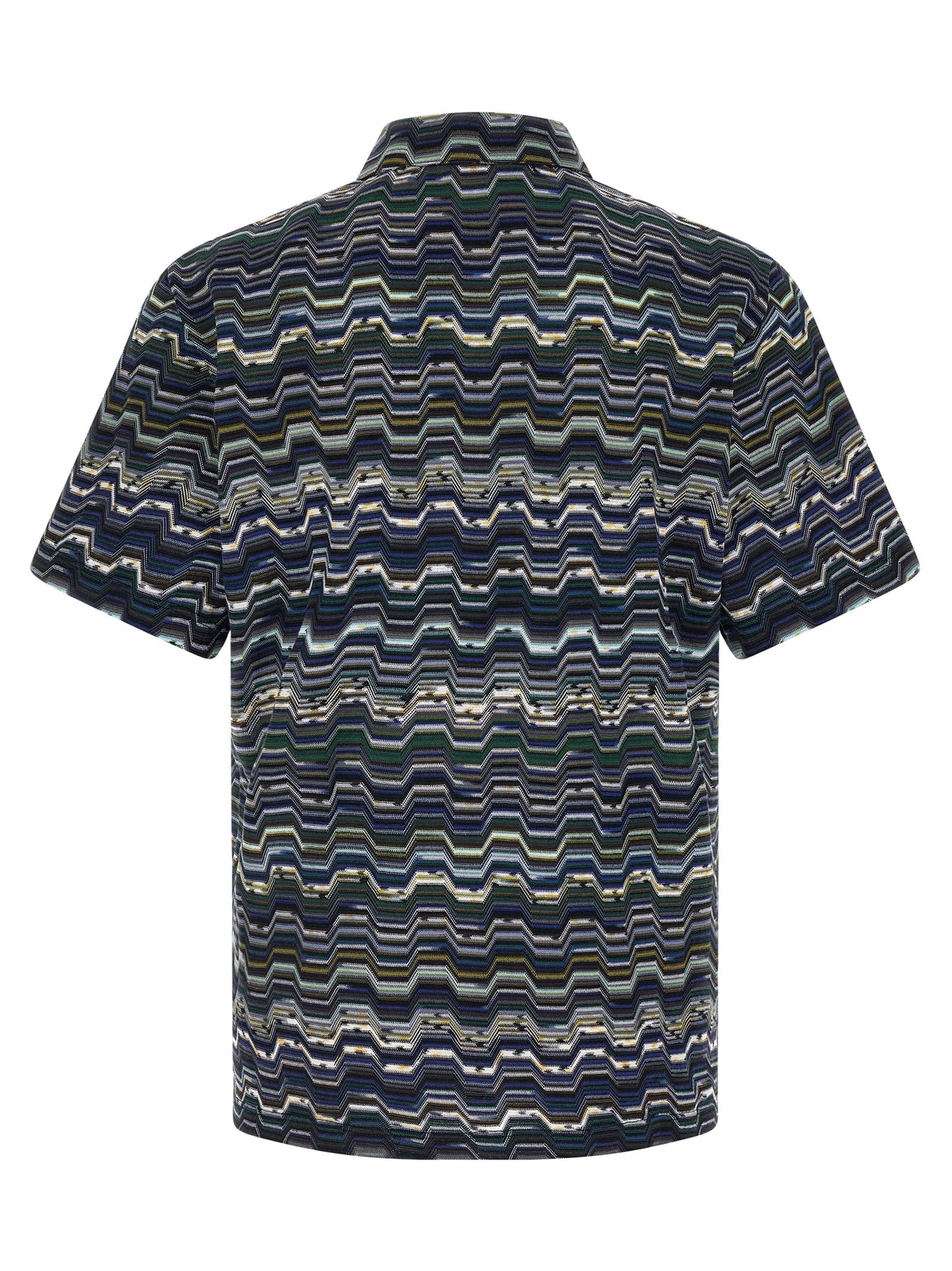 Missoni Men Zigzag Polo Shirt MISSONI