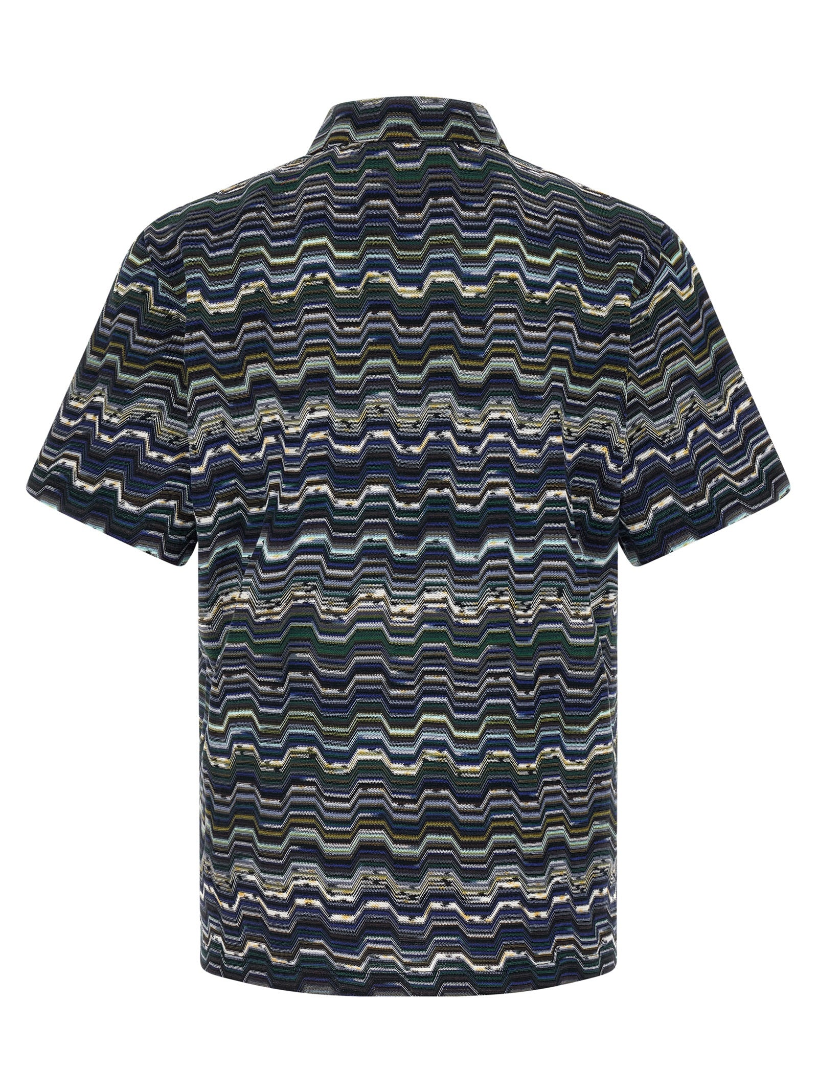 Missoni Men Zigzag Polo Shirt MISSONI