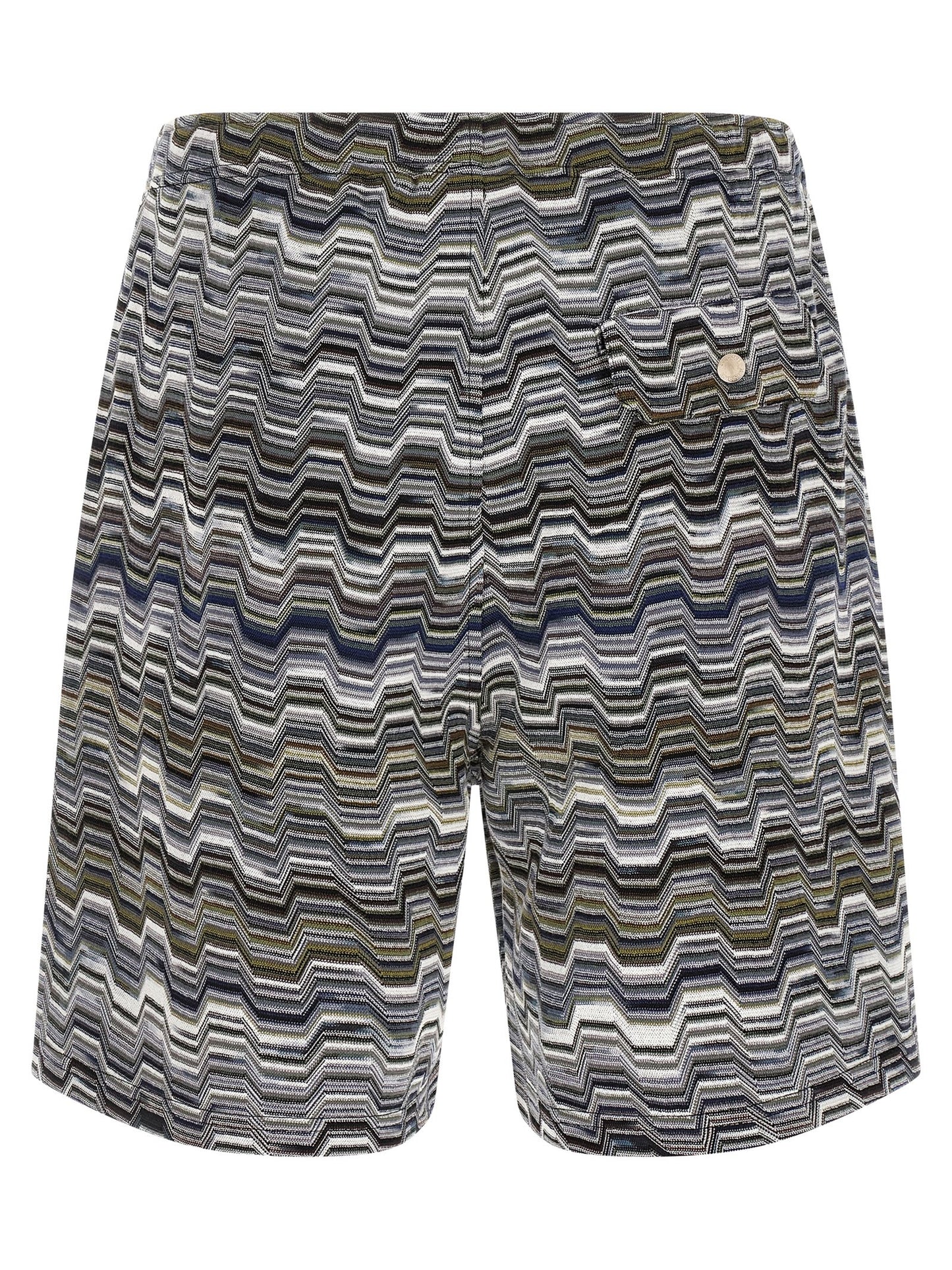 Missoni Men Irregular Zigzag Bermuda Shorts MISSONI