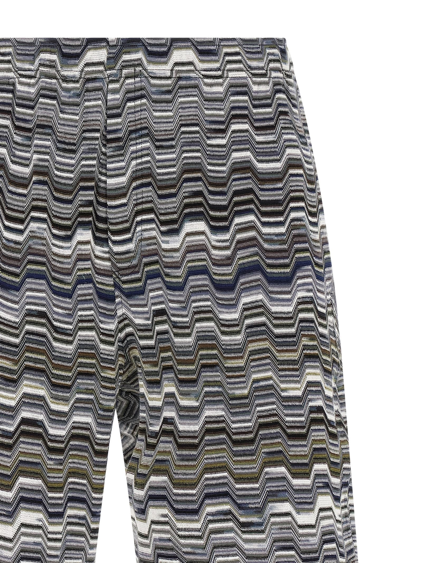 Missoni Men Irregular Zigzag Bermuda Shorts MISSONI