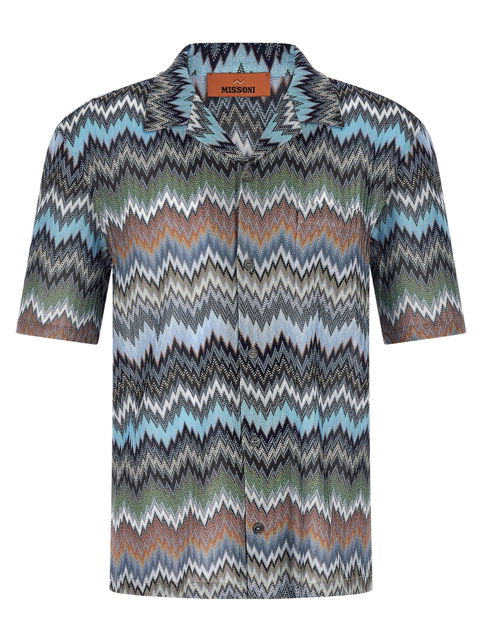 Missoni Men Chevron Snake Shirt MISSONI