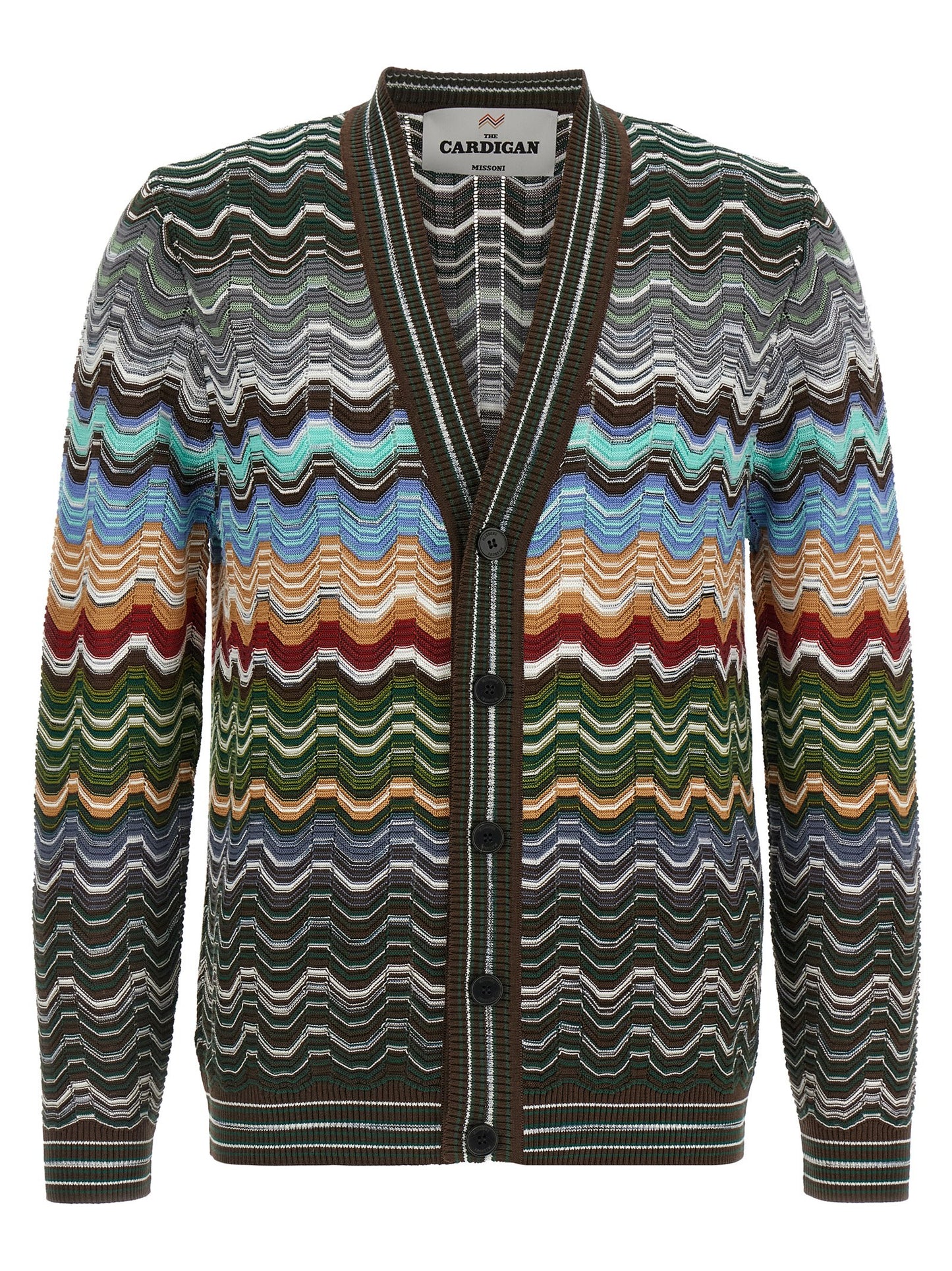 Missoni Men Greek Pattern Cardigan MISSONI