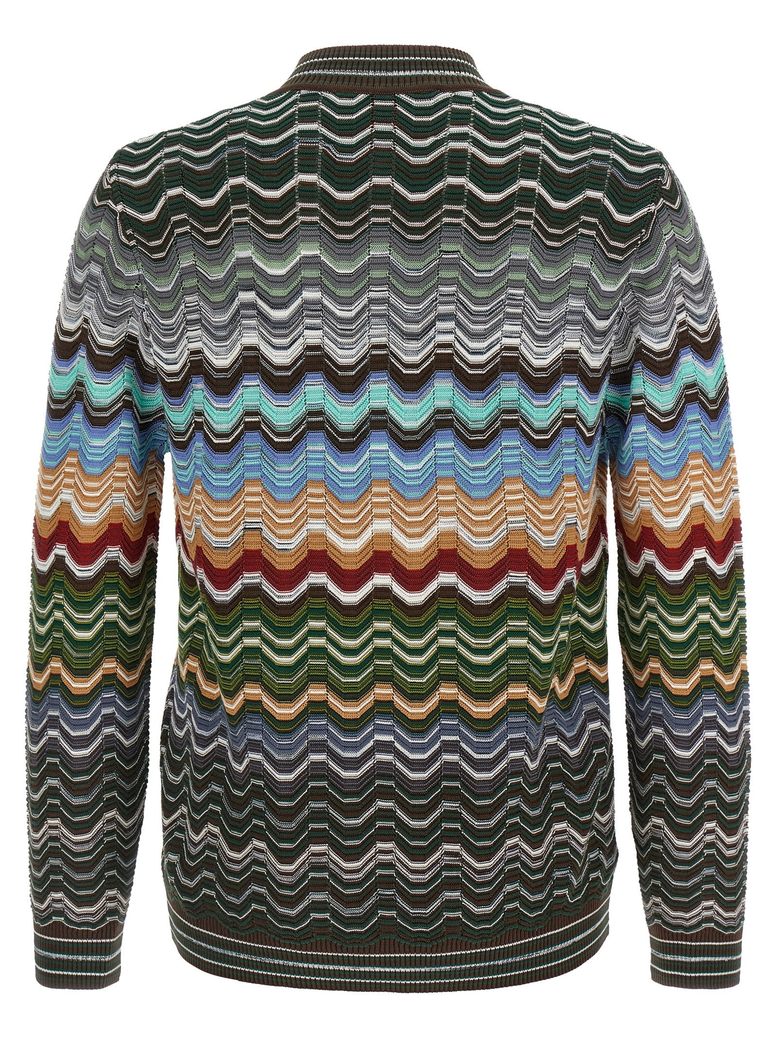 Missoni Men Greek Pattern Cardigan MISSONI