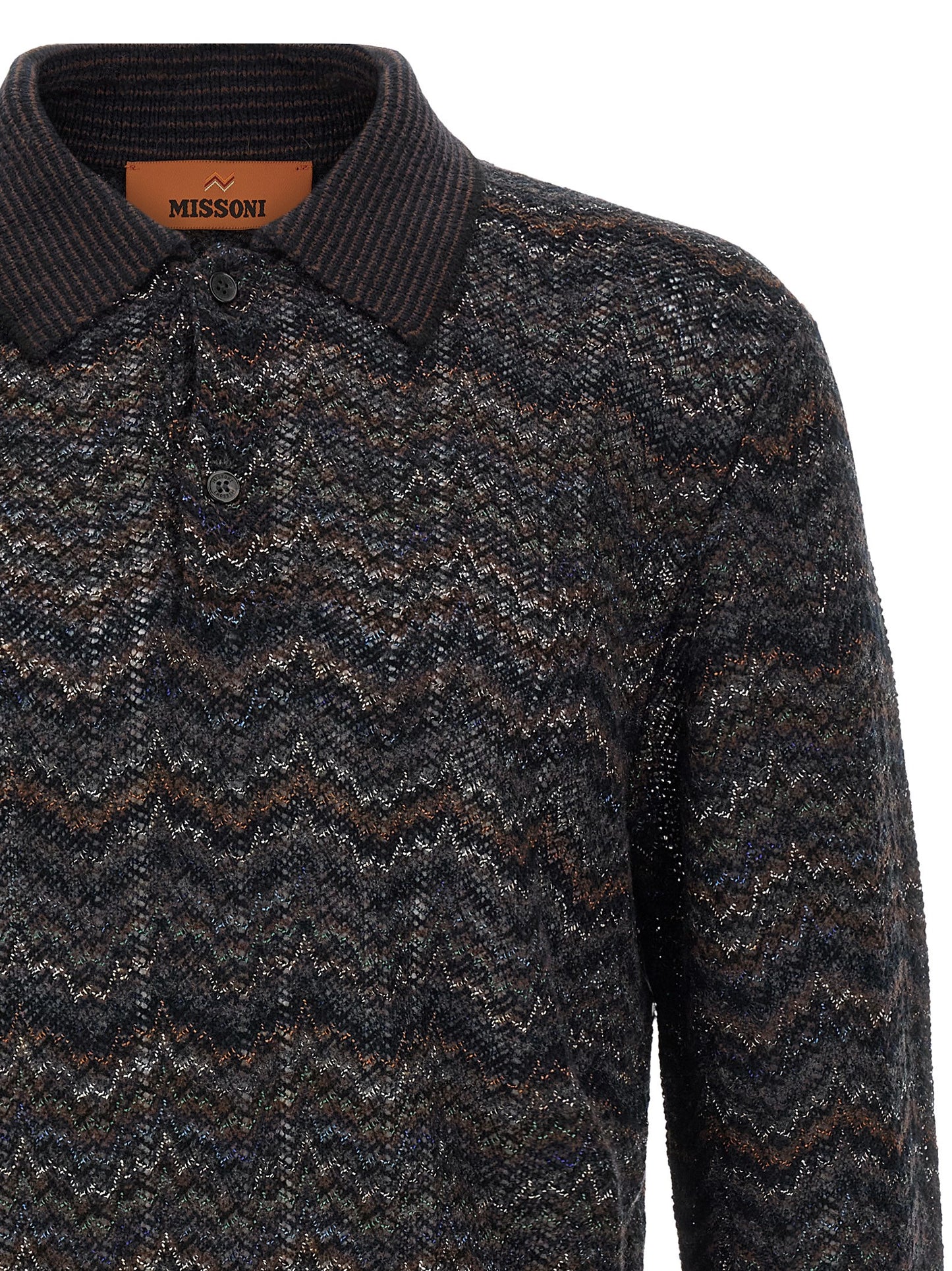 Missoni Men Knitted Polo Shirt MISSONI