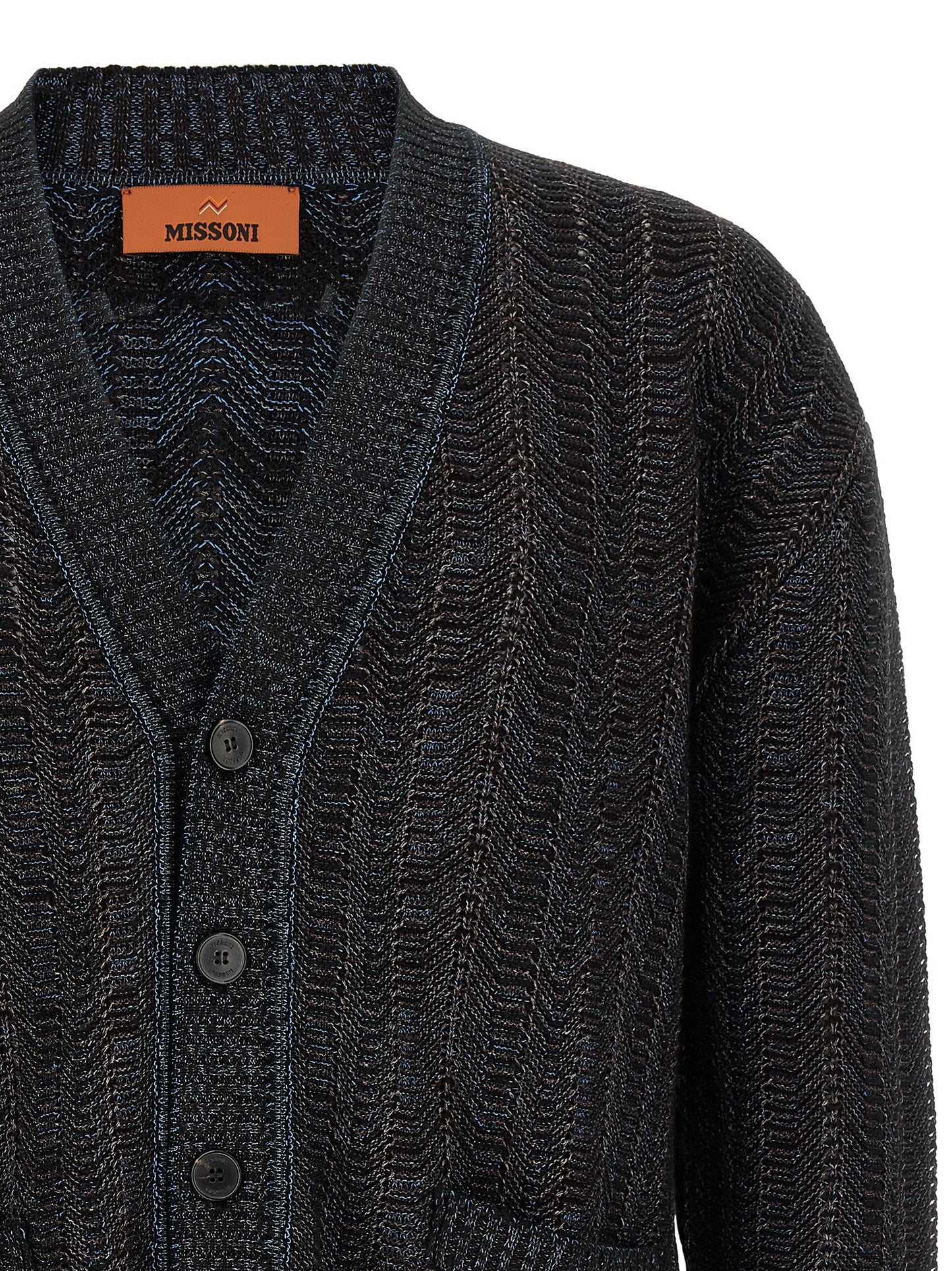 Missoni Men Greek Pattern Cardigan MISSONI