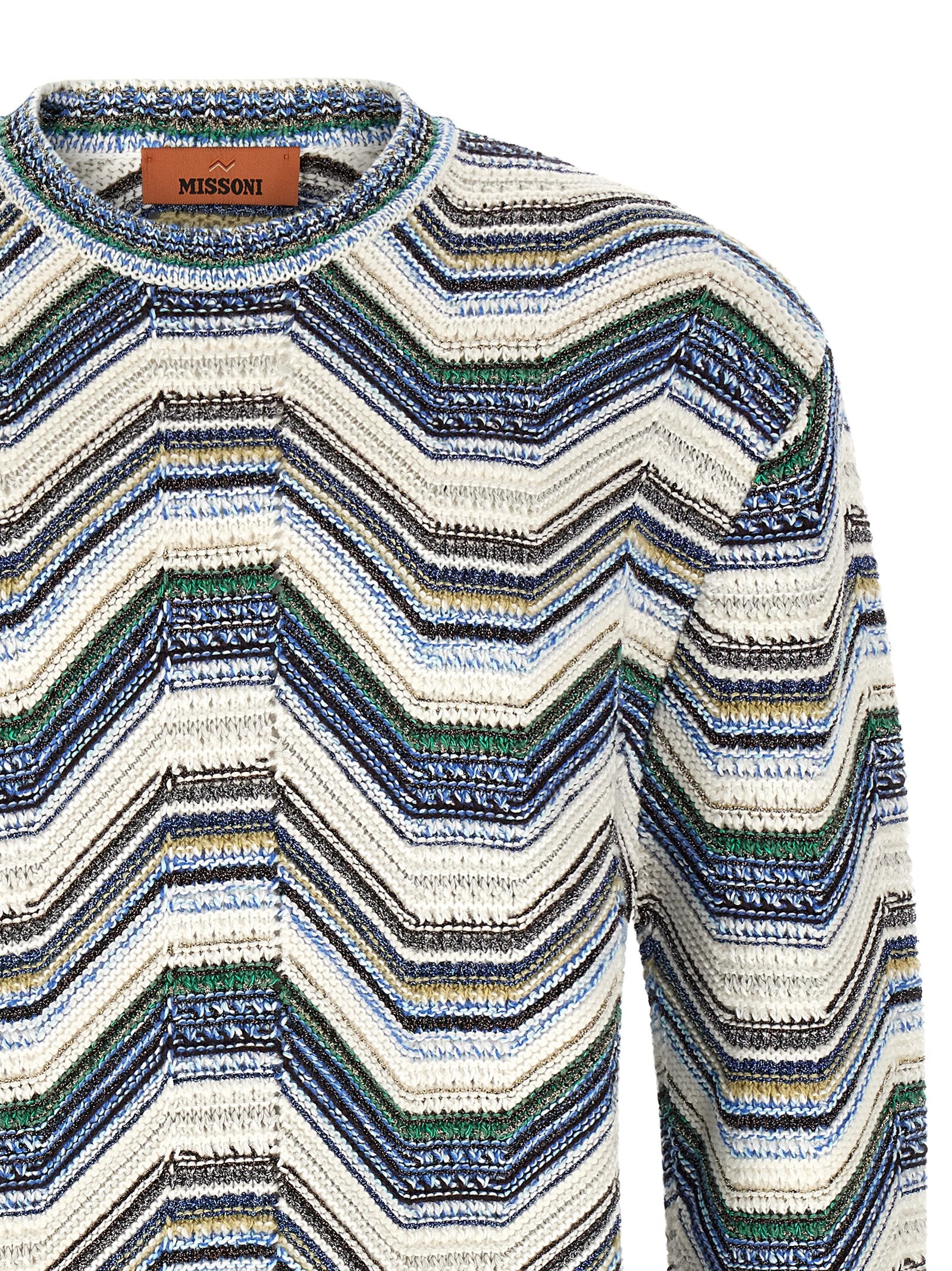 Missoni Men Geometric Zig Zag Sweater MISSONI