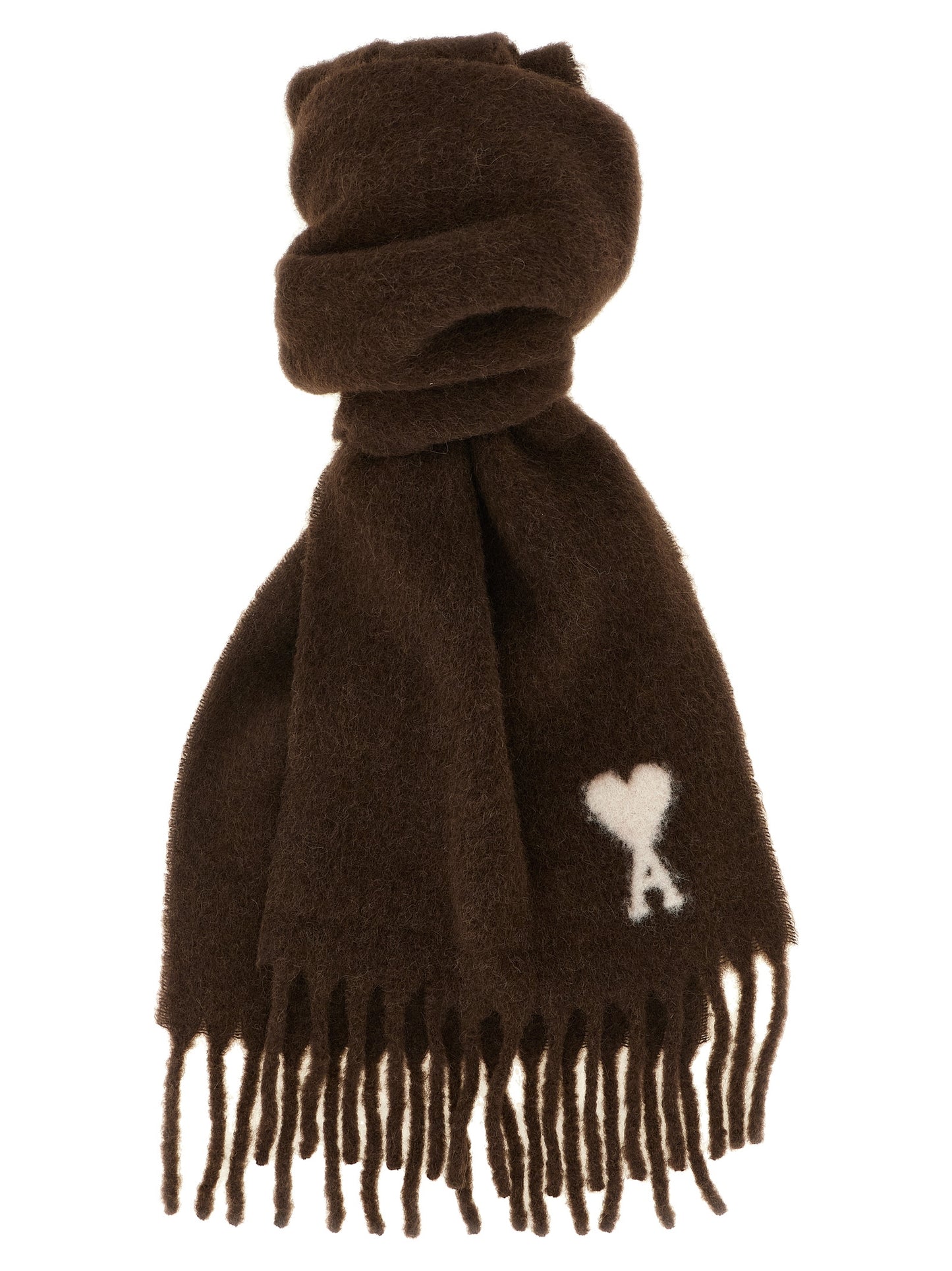 Ami Paris Unisex 'Ami De Coeur' Scarf AMI PARIS