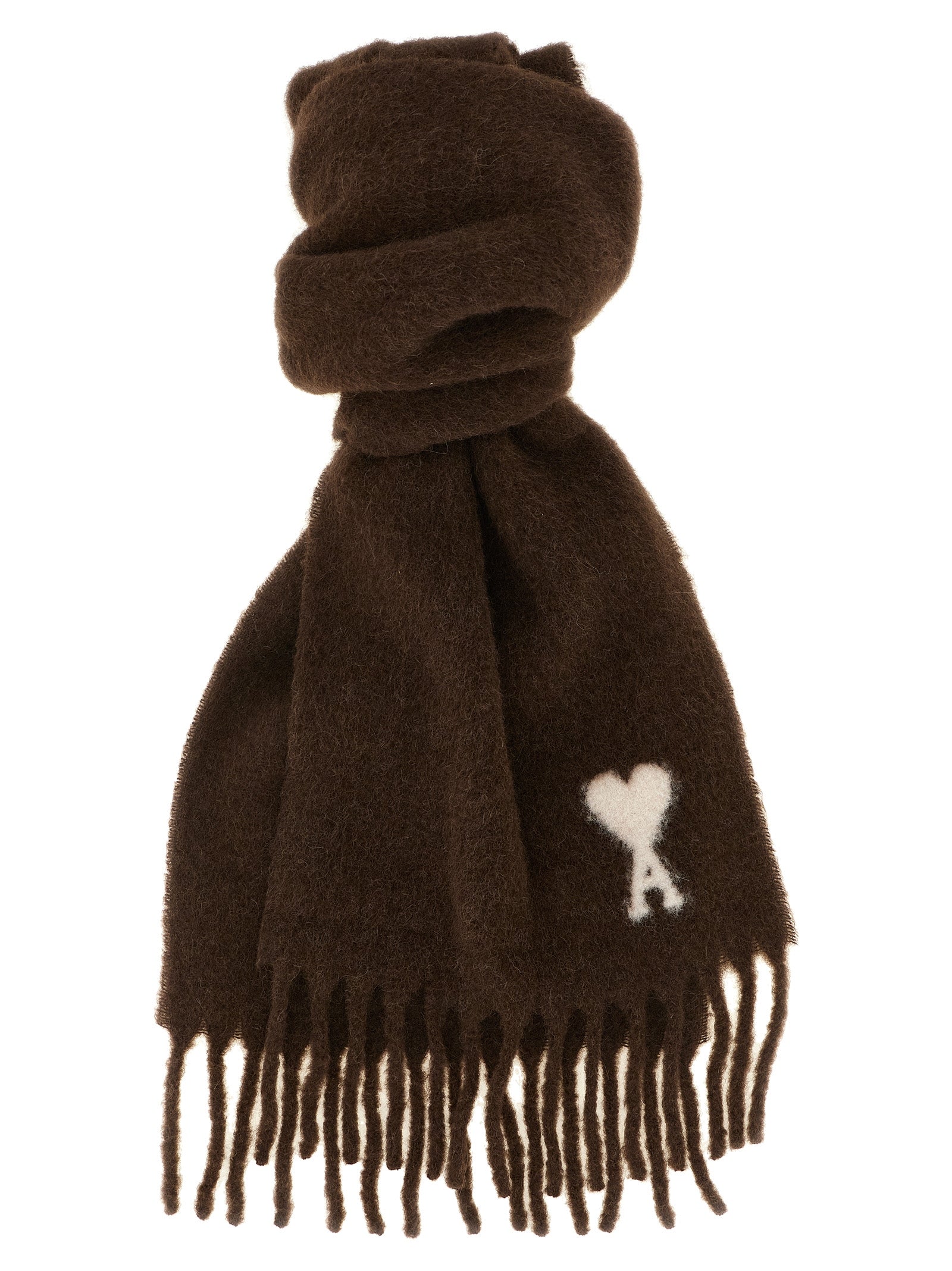 Ami Paris Unisex 'Ami De Coeur' Scarf AMI PARIS