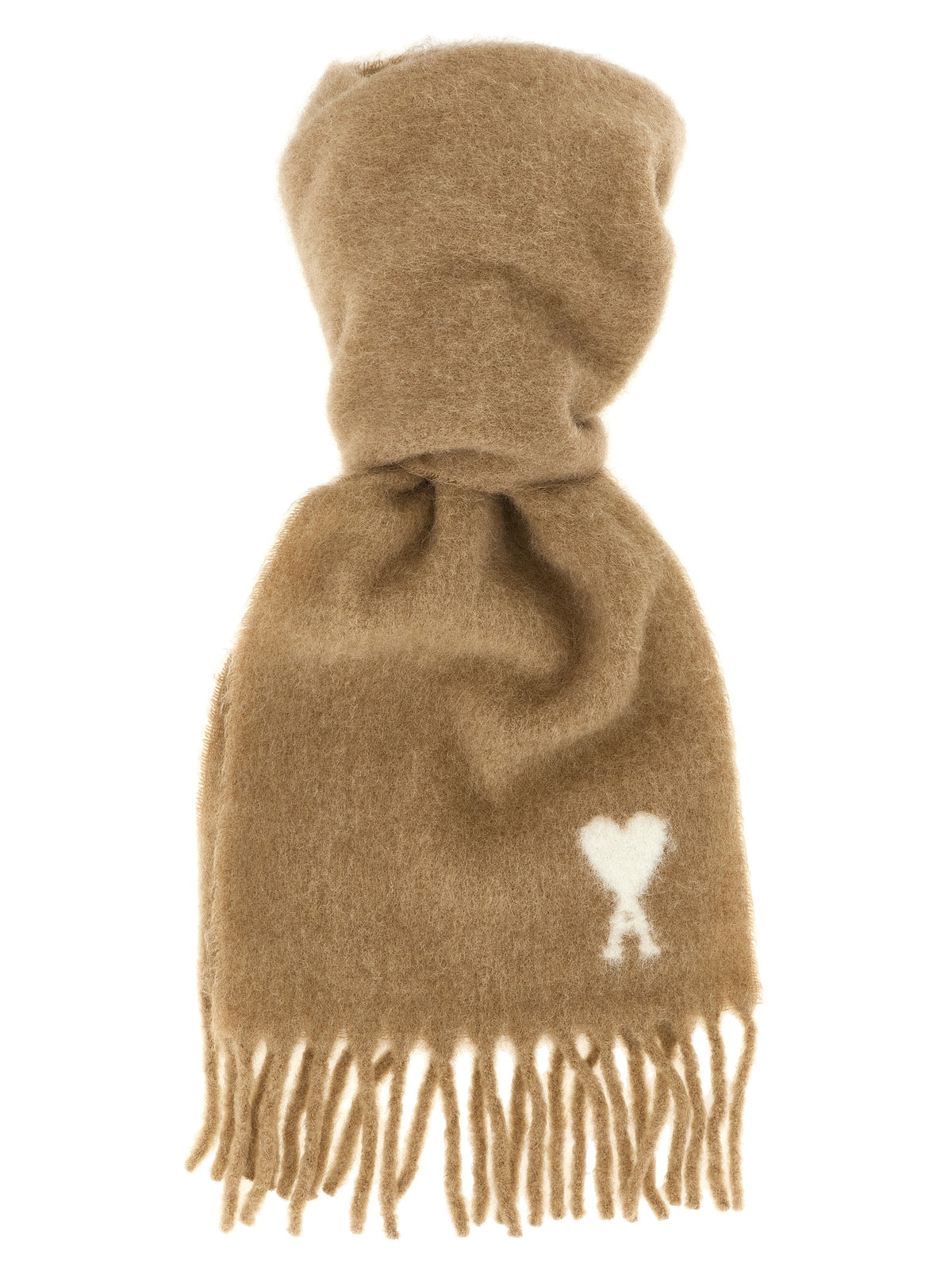 Ami Paris Unisex 'Ami De Coeur' Scarf AMI PARIS