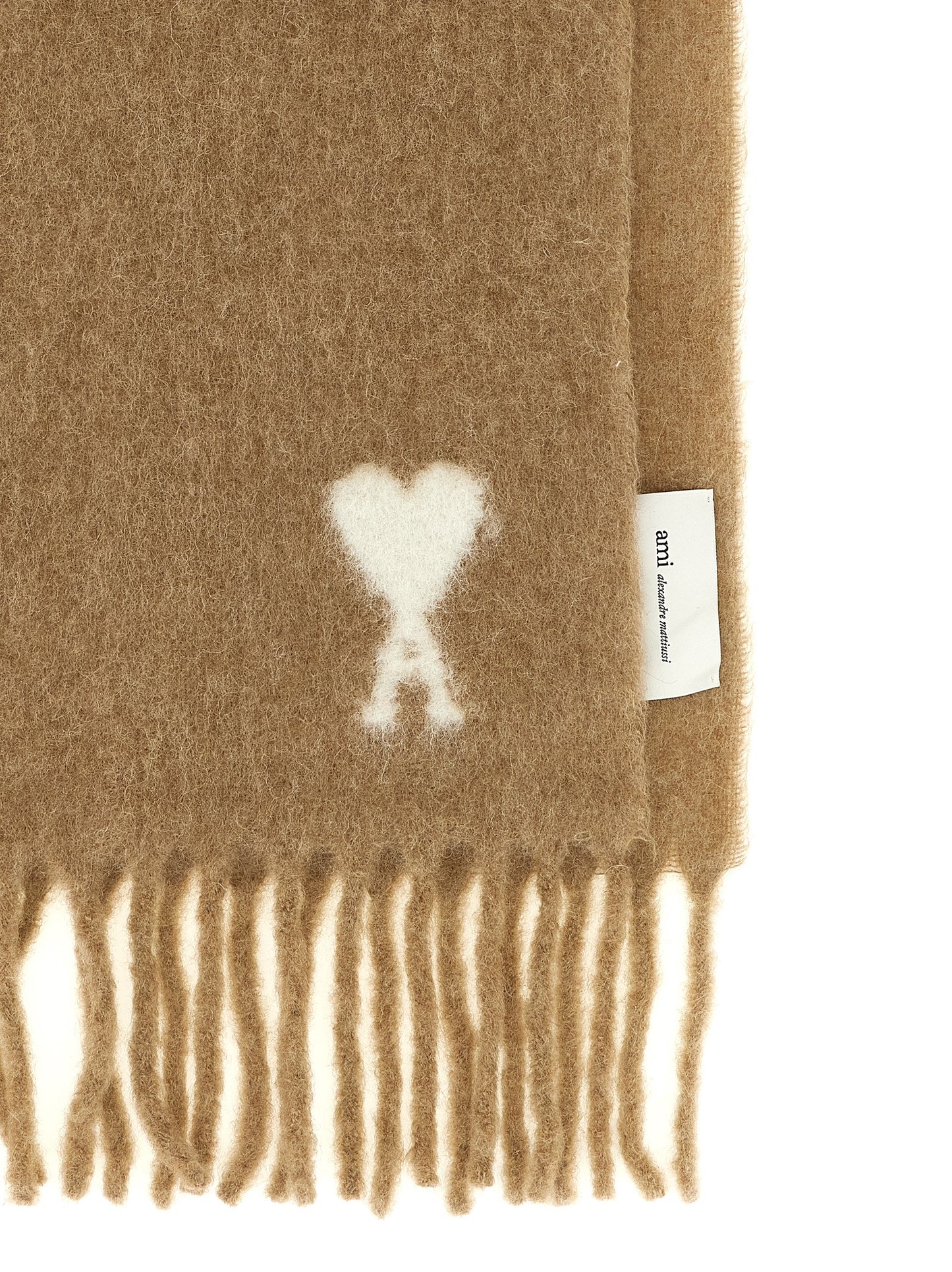 Ami Paris Unisex 'Ami De Coeur' Scarf AMI PARIS