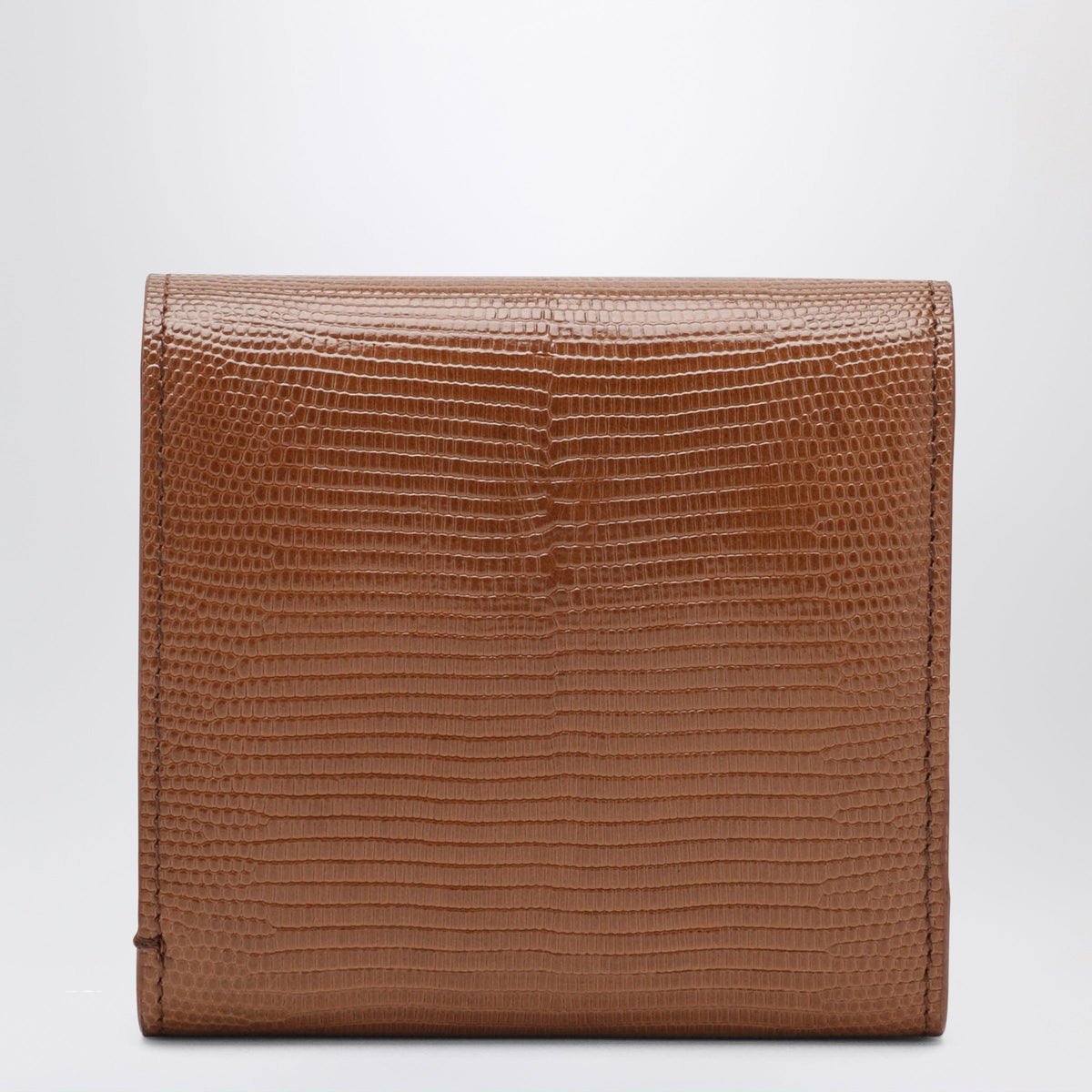Ami Paris Cognac Paris Paris Compact Leather Wallet Women AMI PARIS