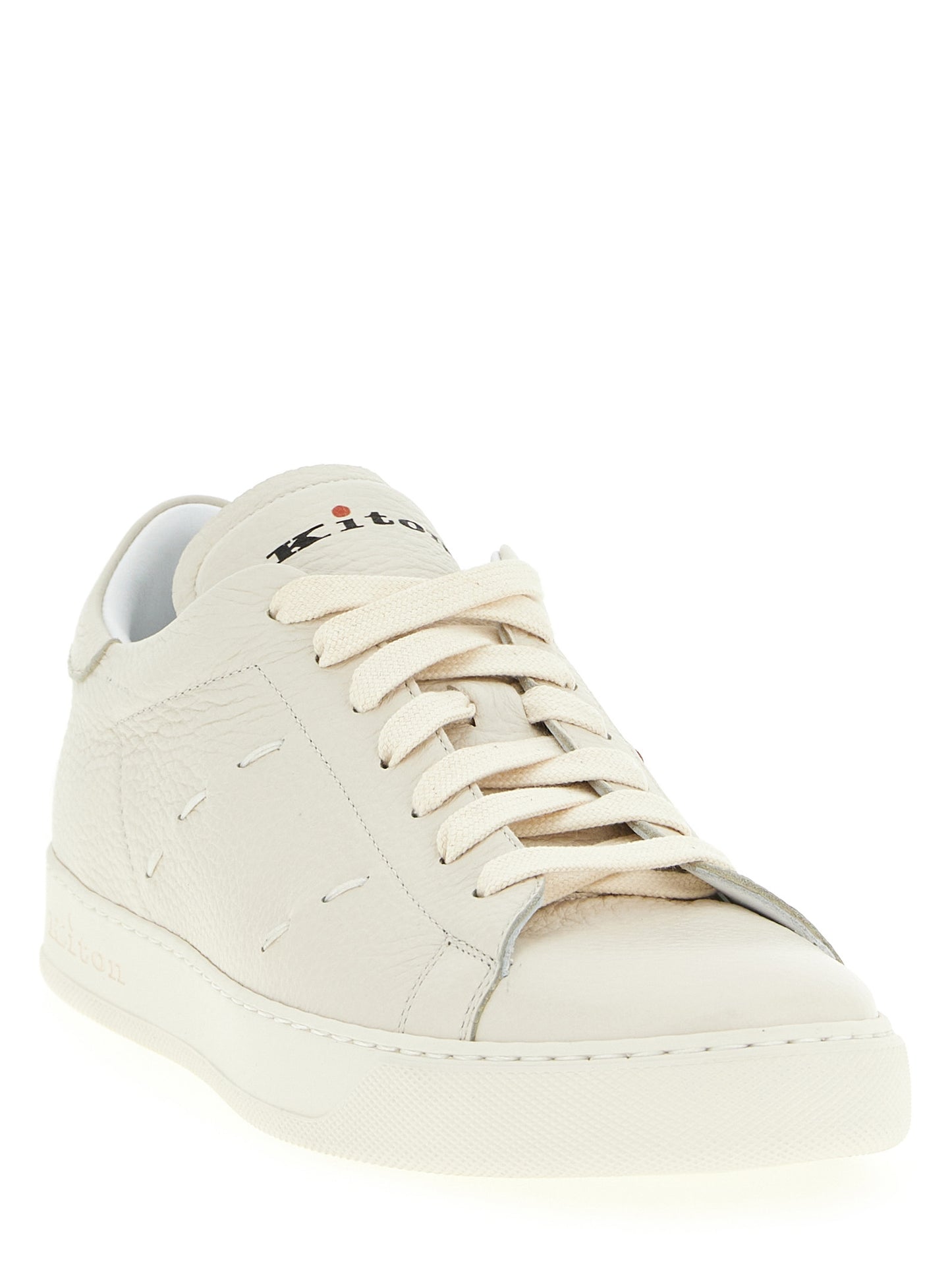 Kiton Men Leather Sneakers KITON
