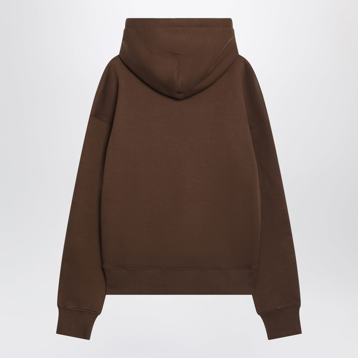Ami Paris Brown Ami De Coeur Hooded Sweatshirt Women AMI PARIS