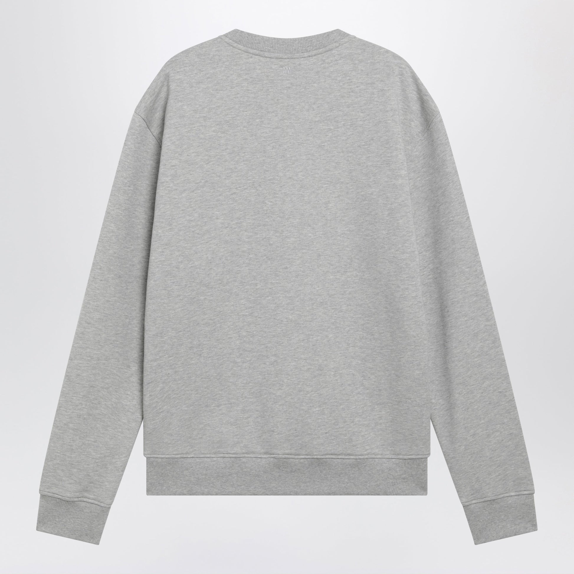 Ami Paris Grey Ami De Coeur Cotton Sweatshirt Men AMI PARIS